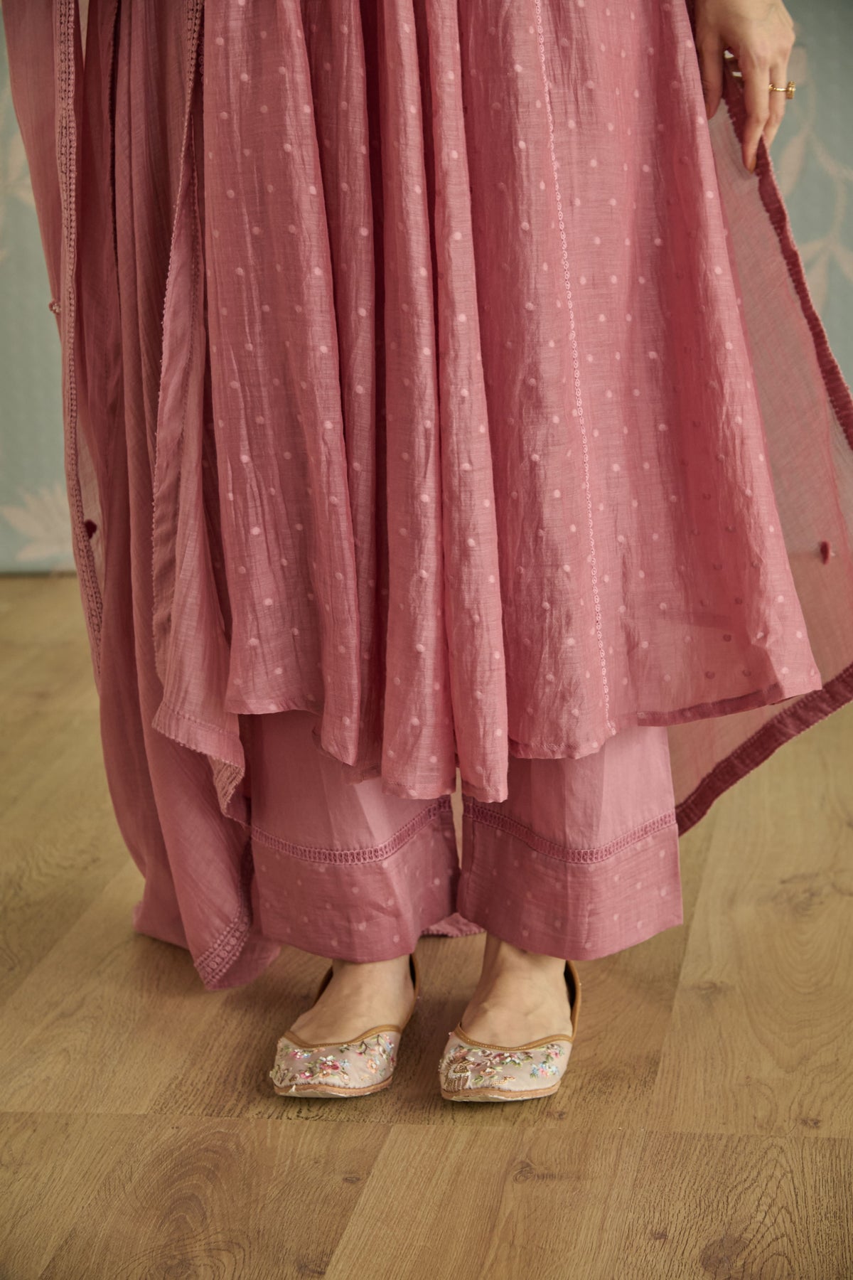 Blush Zella Kurta Set