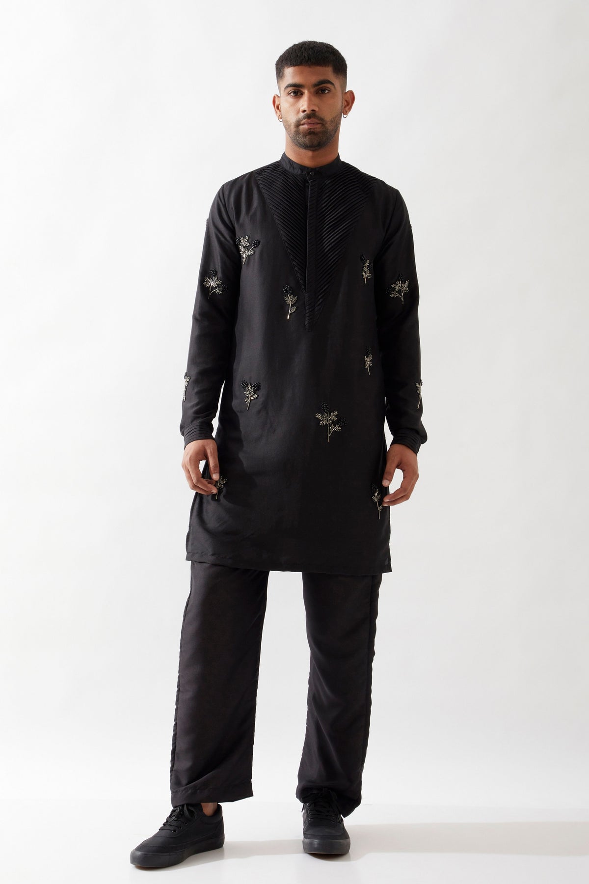 Nash Black Kurta Set