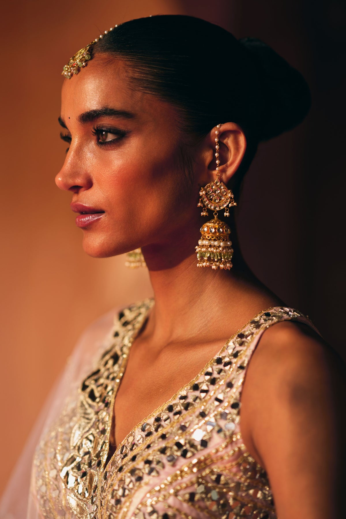 Blush Pink Lehenga Set