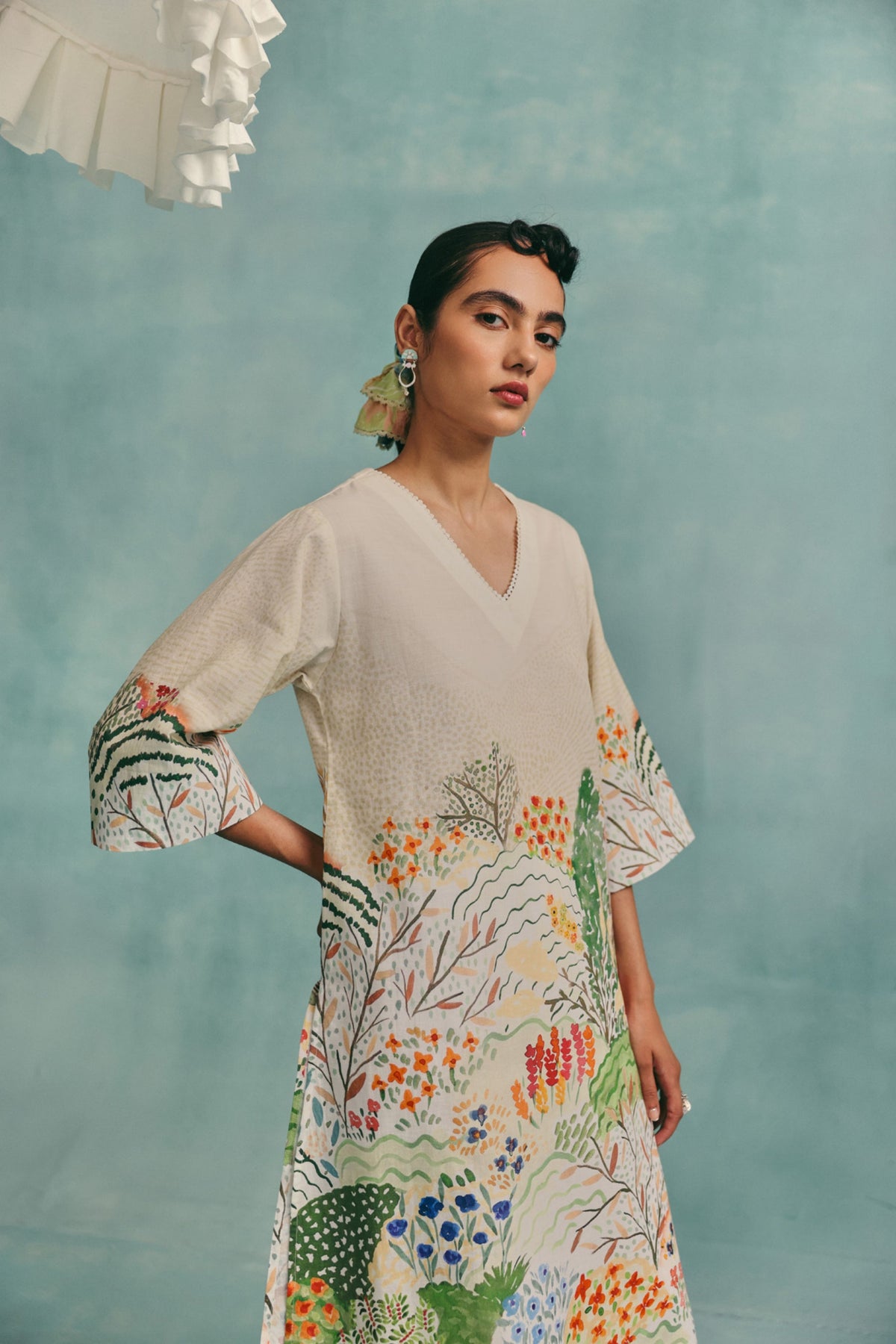 Meadow Ecru Kurta Set
