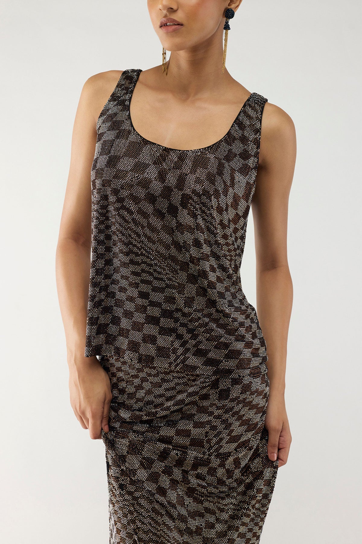 Bronze Illusion Skirt