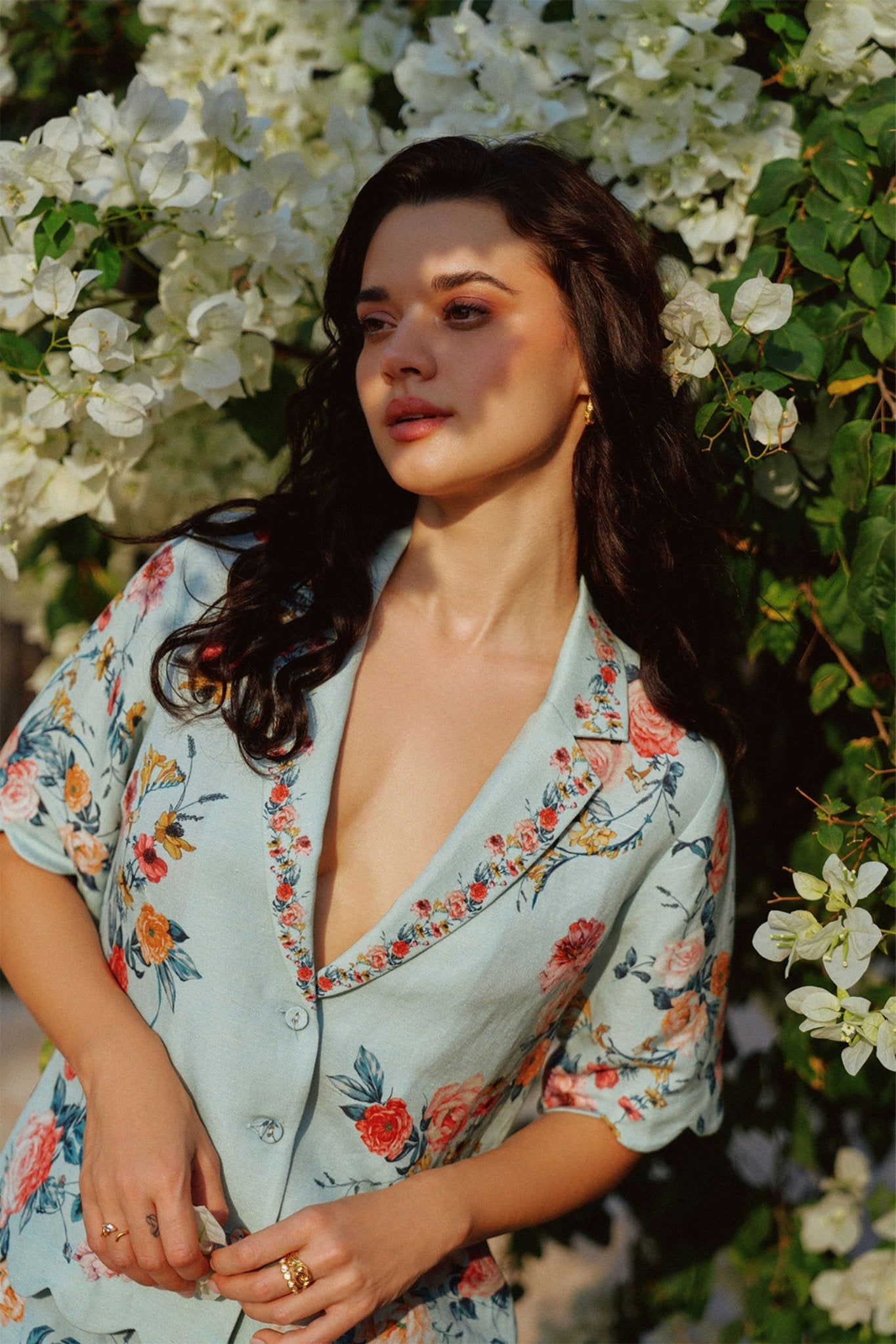 Liora Scalloped Shirt - Ranna Gill - Elahe