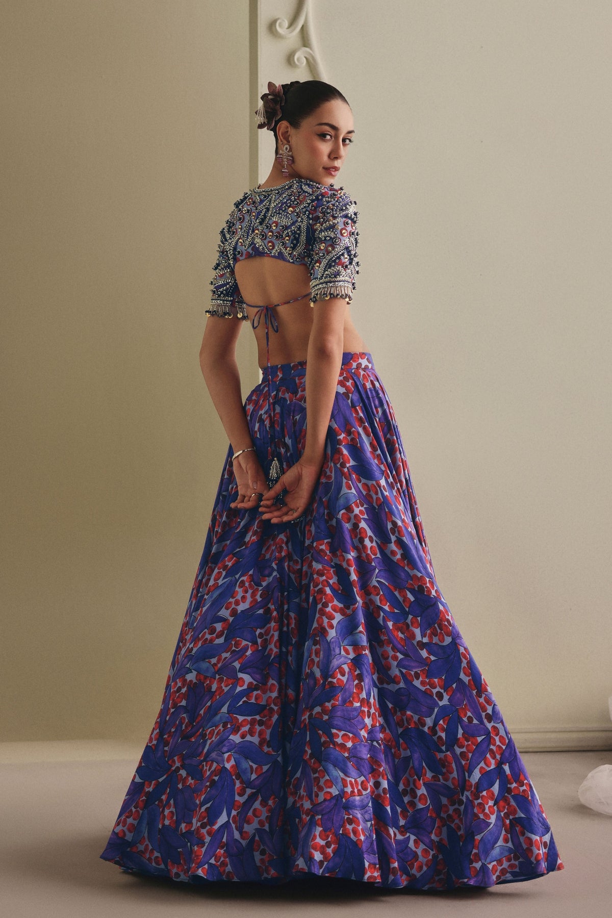 Blue Lehenga Set