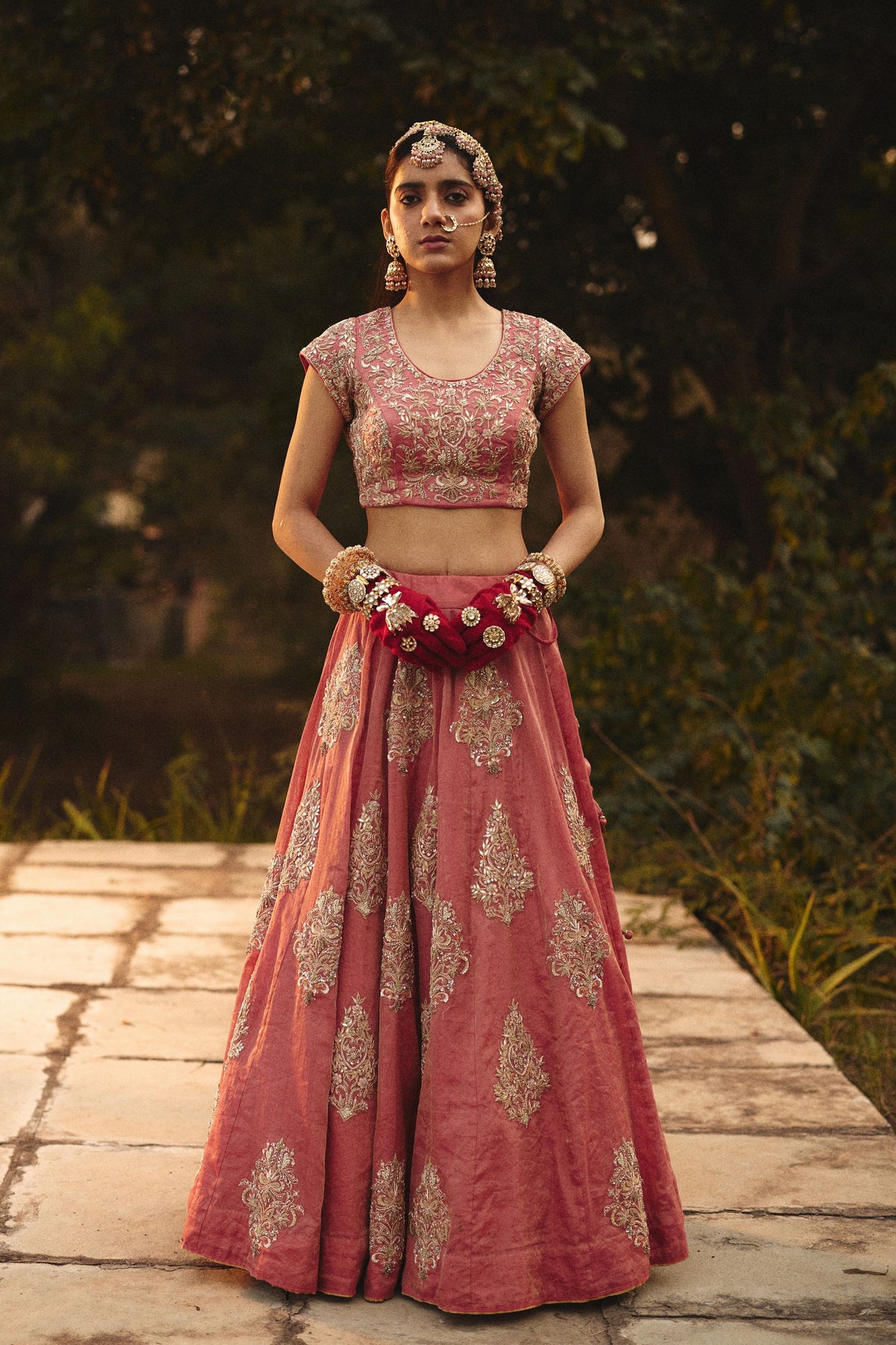 Nyassa Elian Lehenga and Blouse