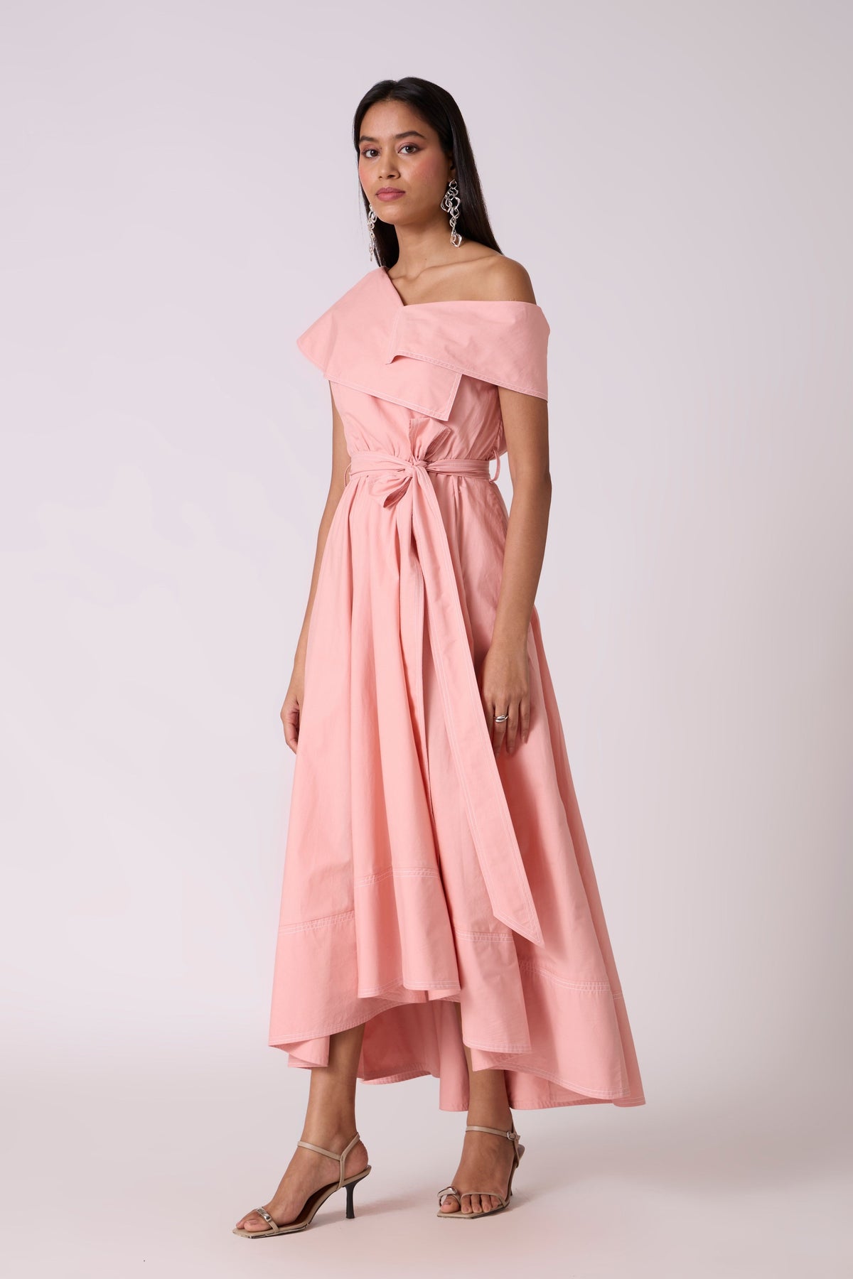 Aurora Sunset Pink Dress