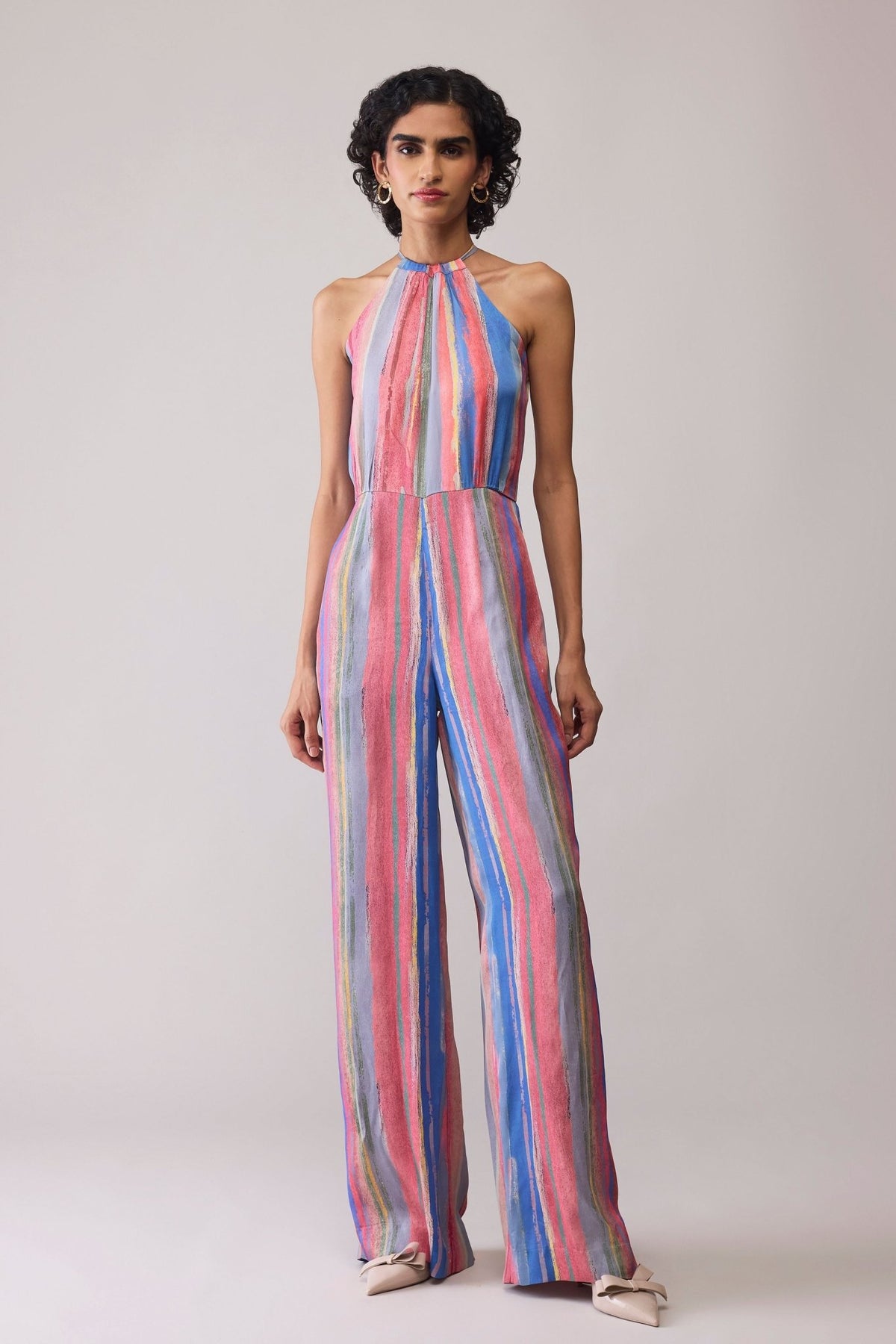 Lara Striped Jumpsuit - Bunka - Elahe