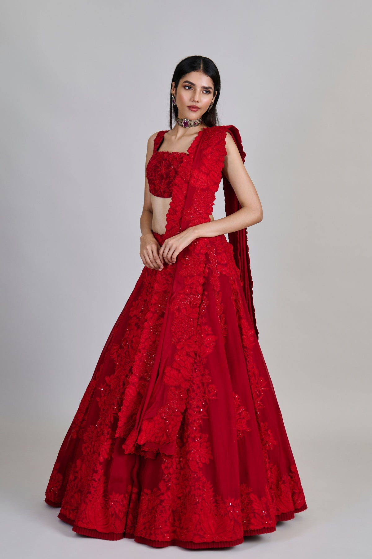 Roselle Lehenga Set