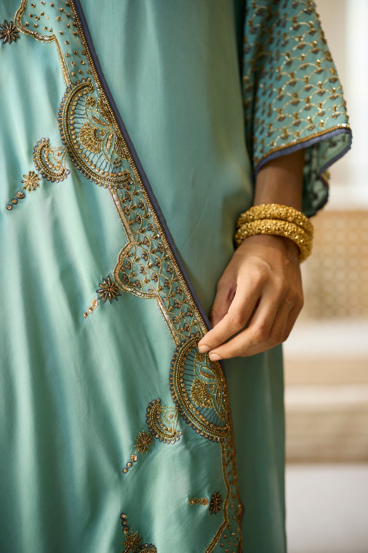 Blue Prana Kurta Set