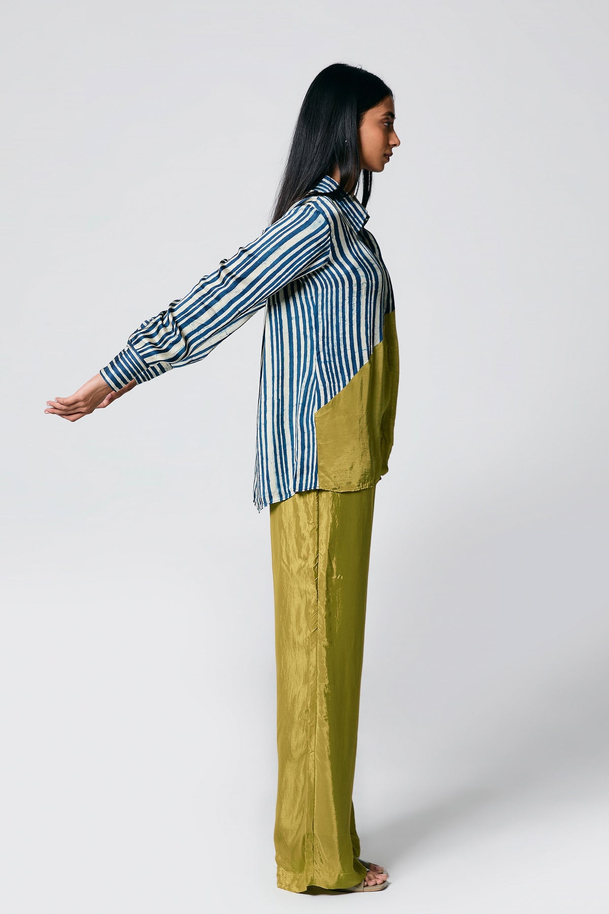 Diagonal Stripes Co-ord Set