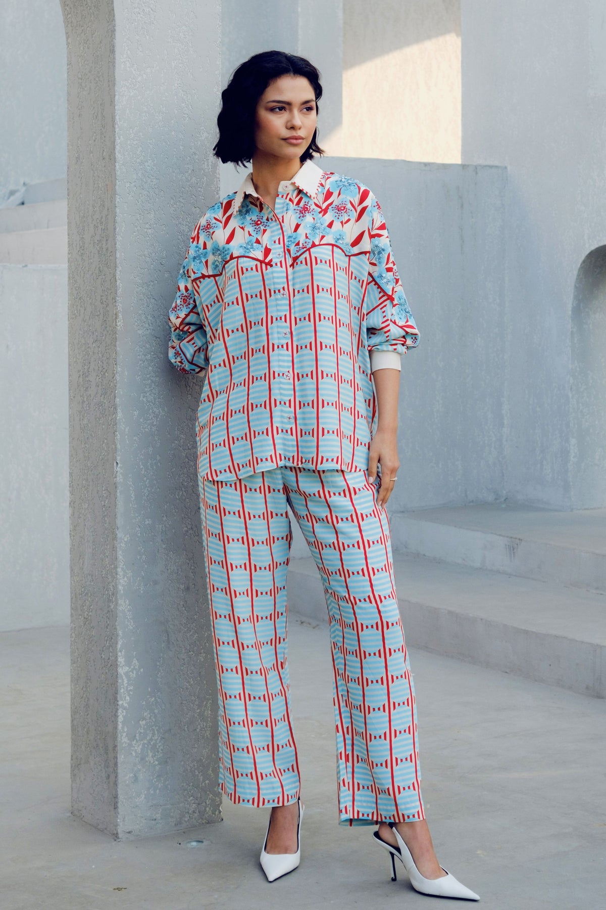 White Illusion Trouser