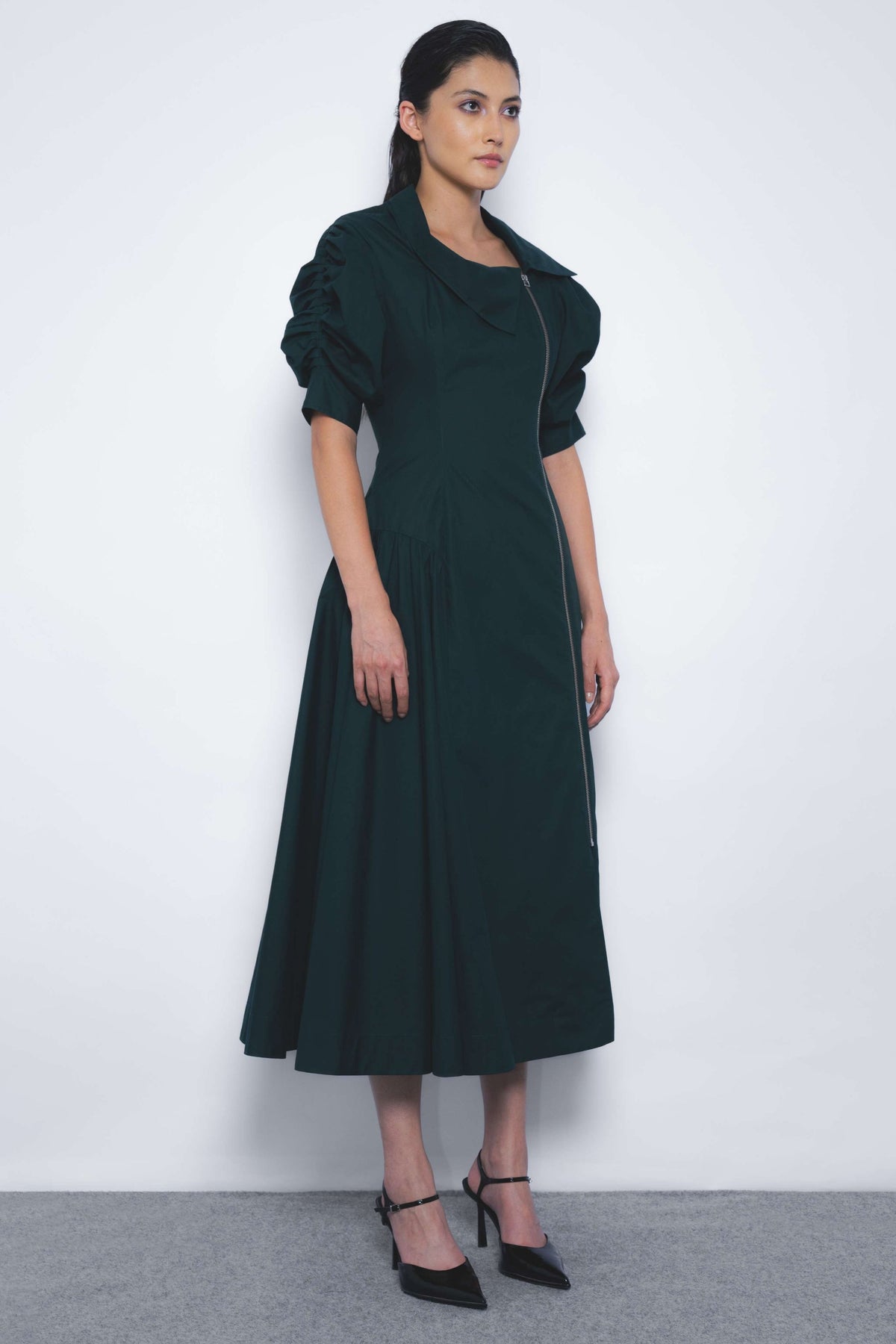 Soir Zipper Dress