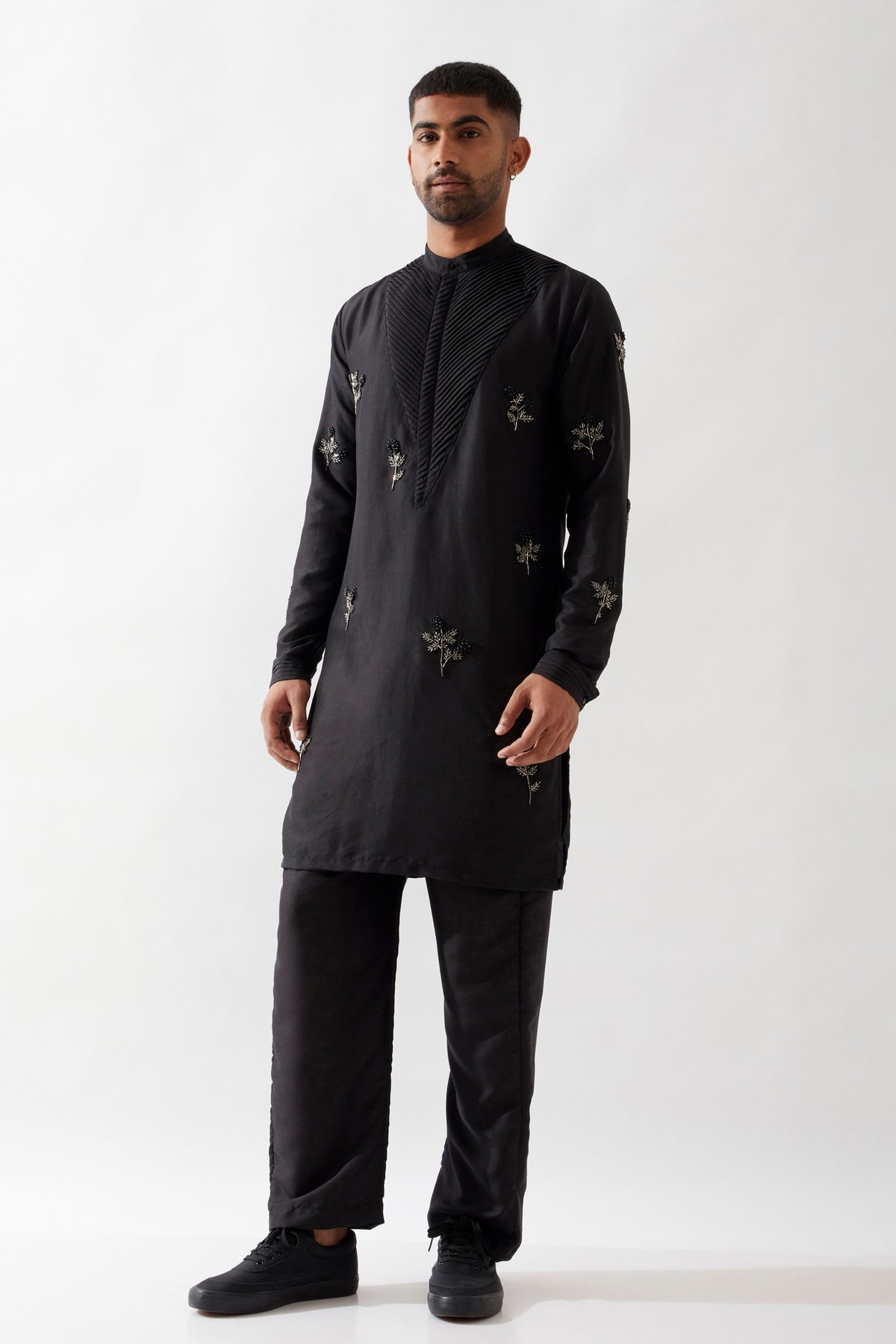 Nash Black Kurta Set