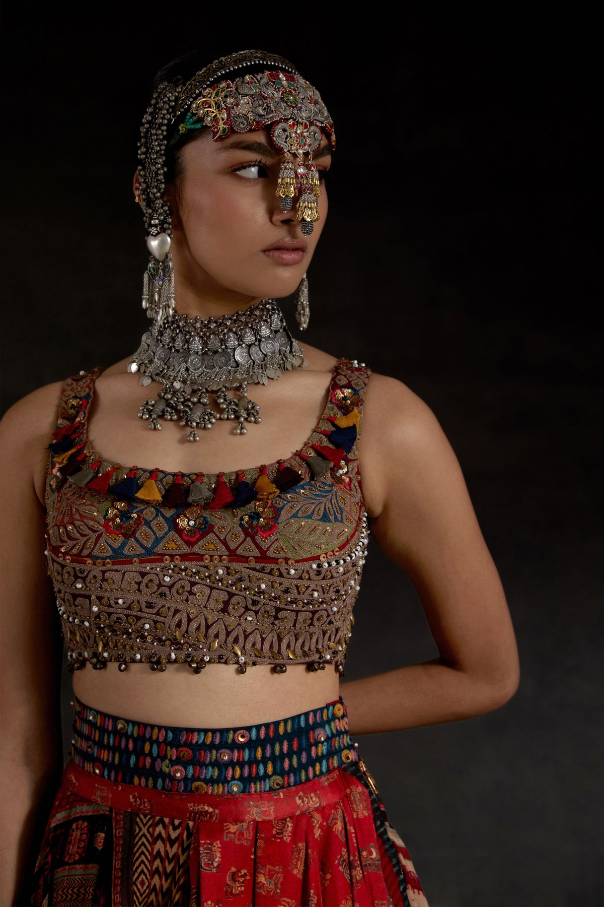 Kalpa Blouse With Skirt