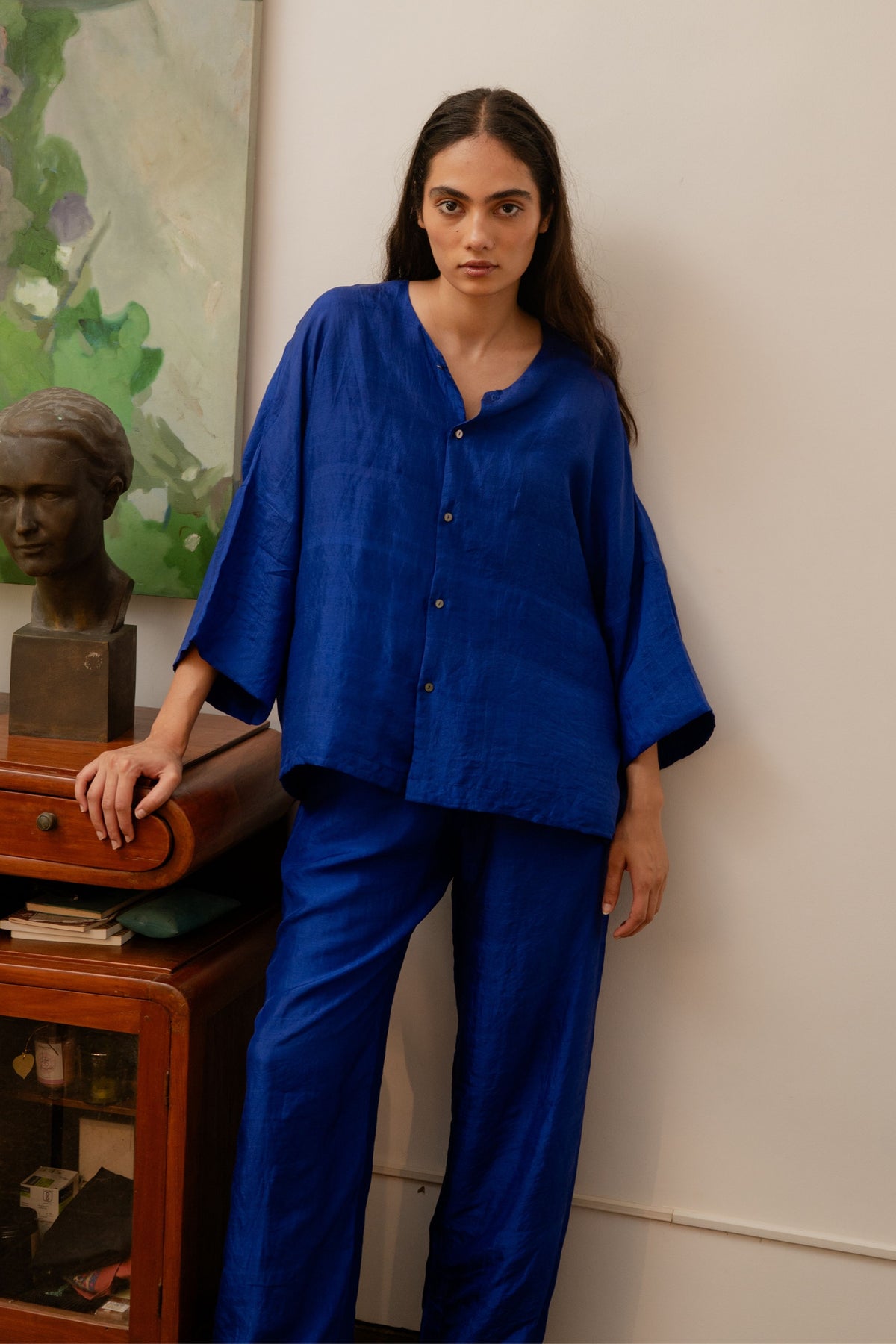 Ink Blue Zanna Top