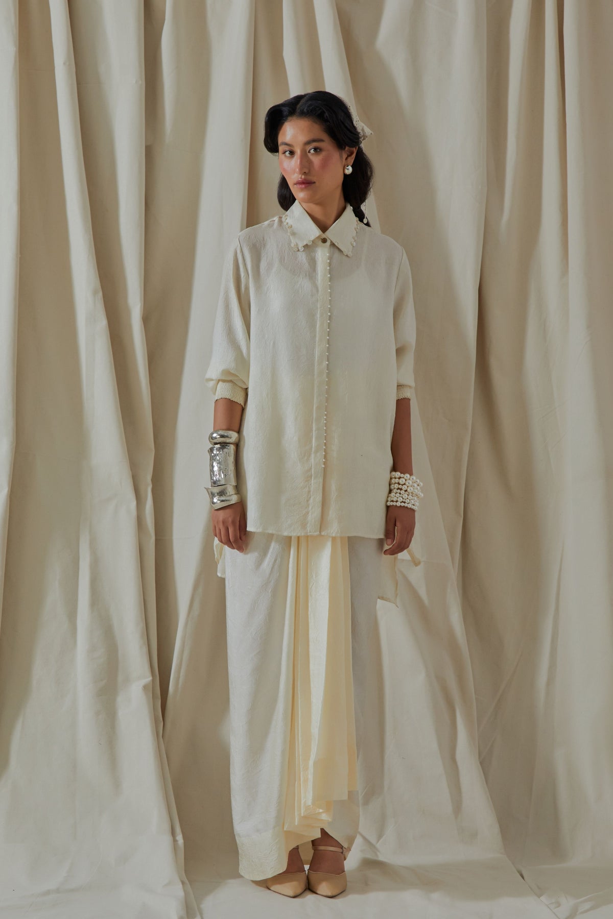 Hina Trench Coat Set
