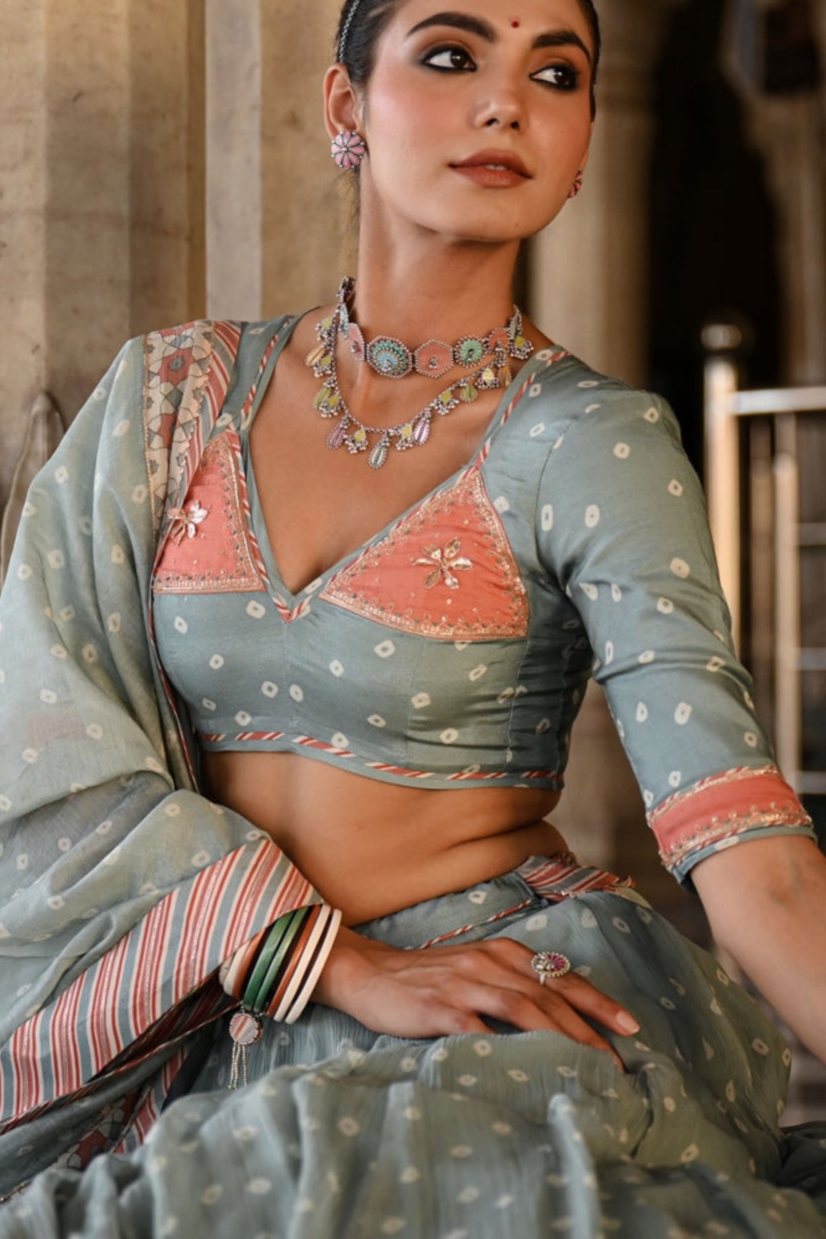 Badal Mahal Lehenga Set