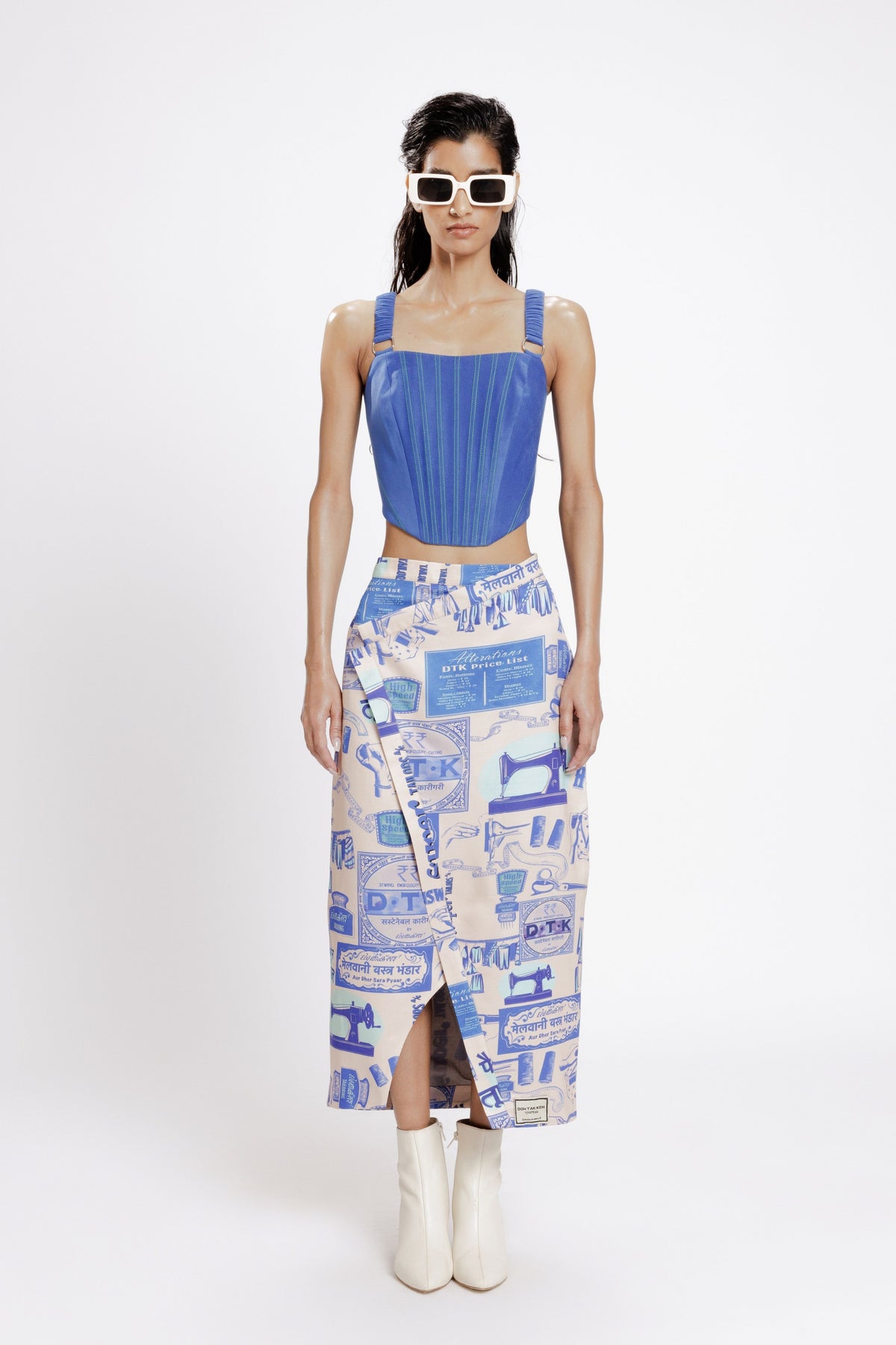 Karkhana Wrap Skirt