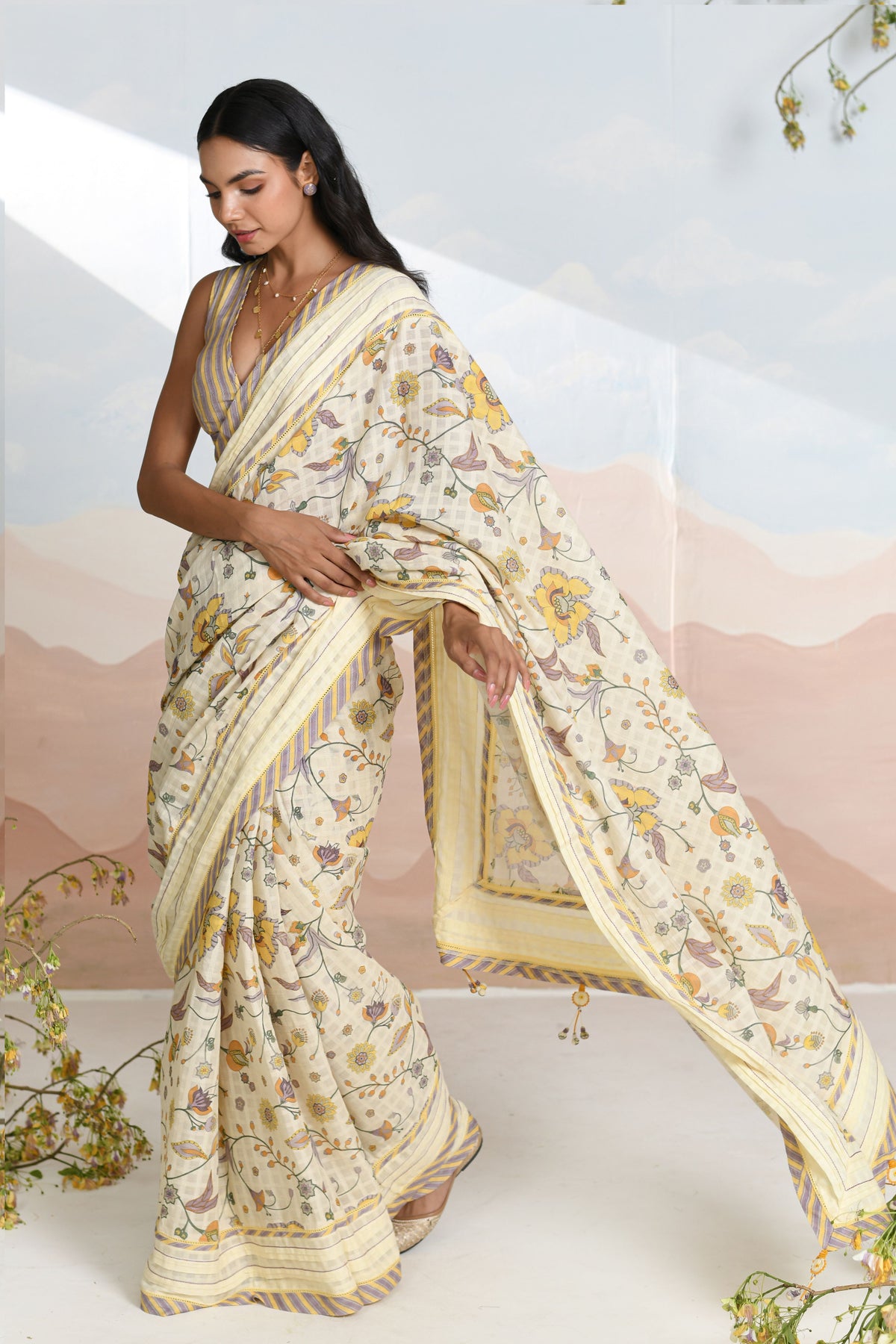 Bloomline Saree