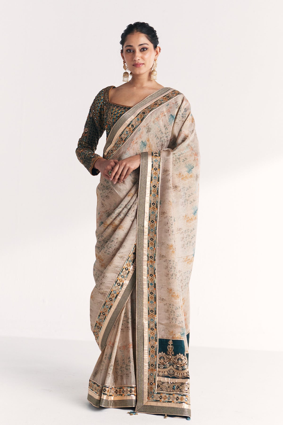 Gitanjali Blue Saree