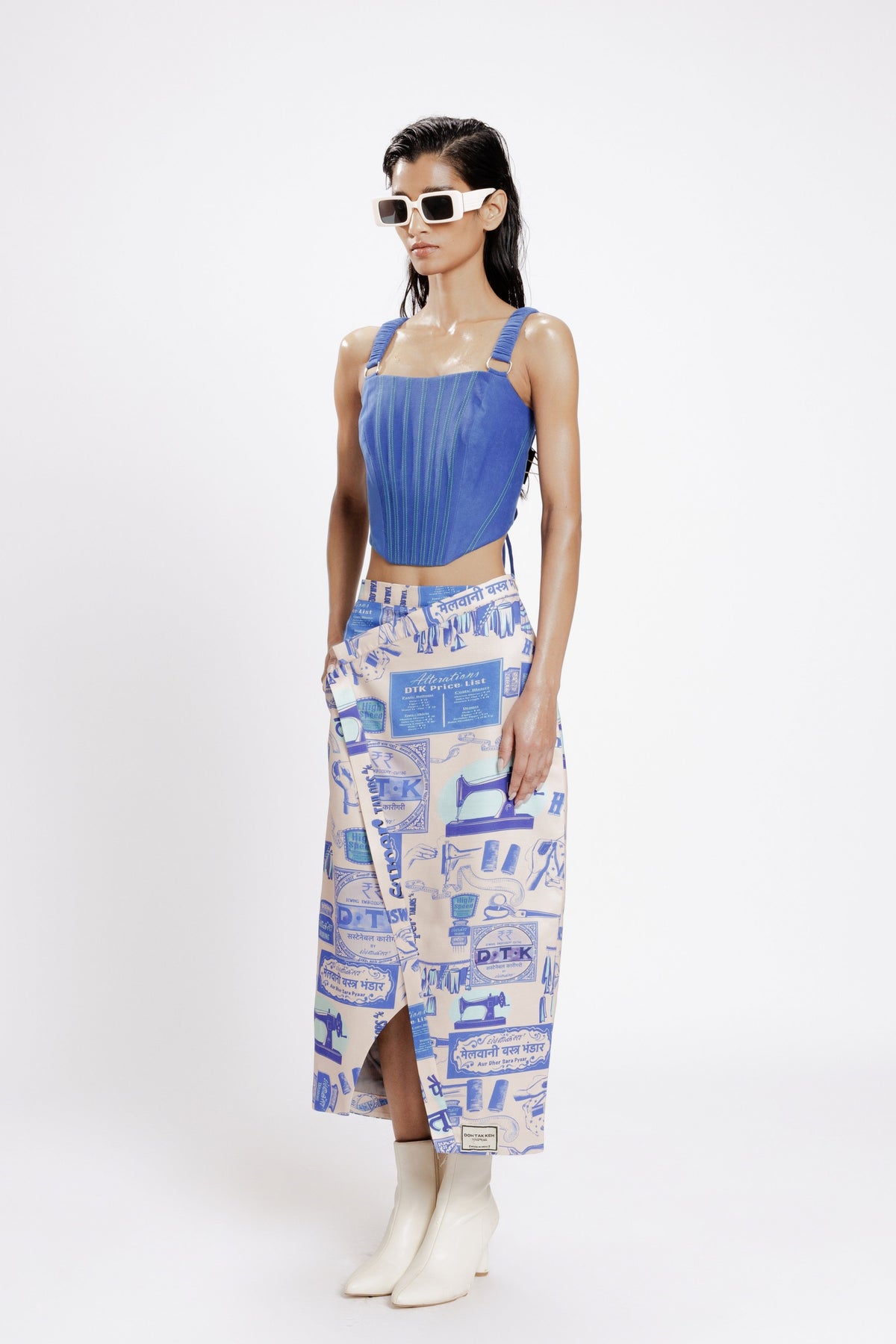 Karkhana Wrap Skirt