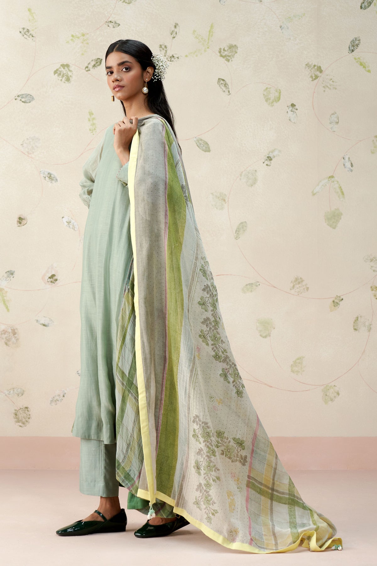 Marie Green Kurta Set