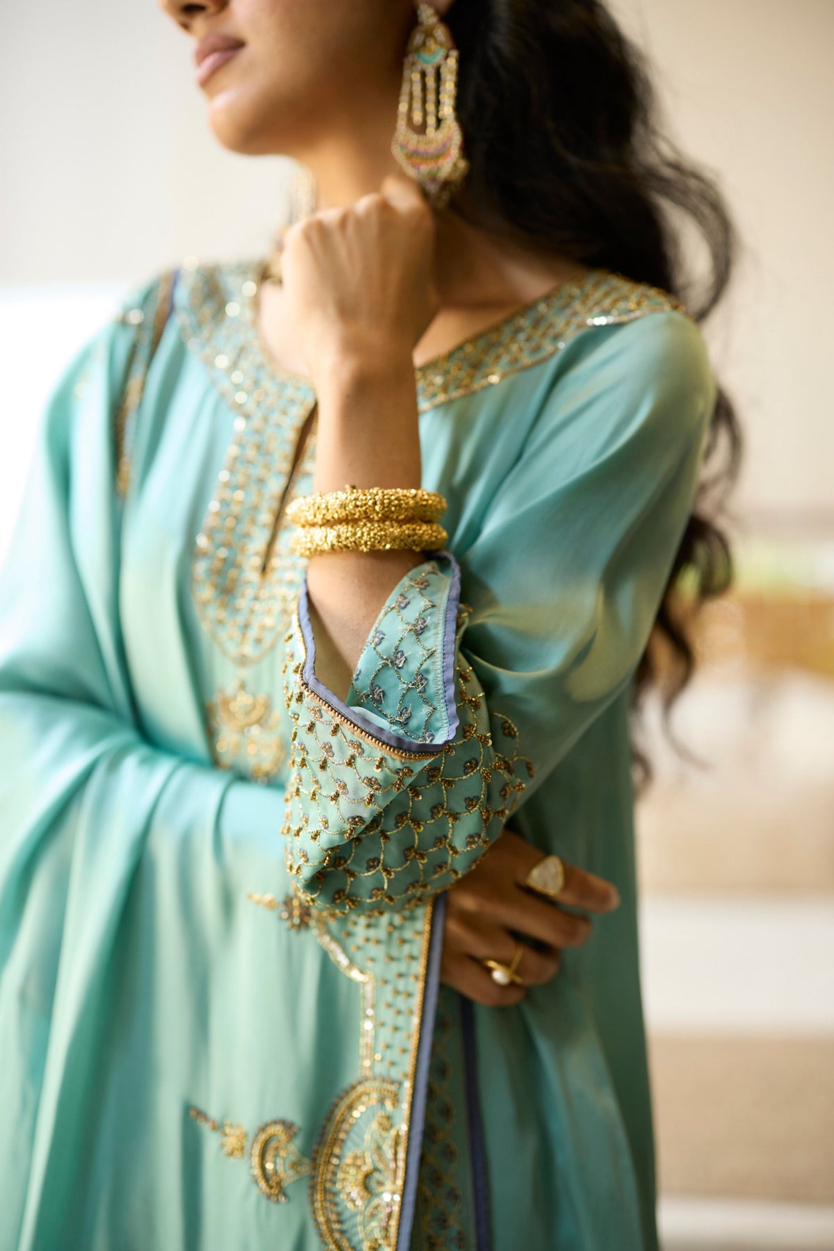 Blue Prana Kurta Set