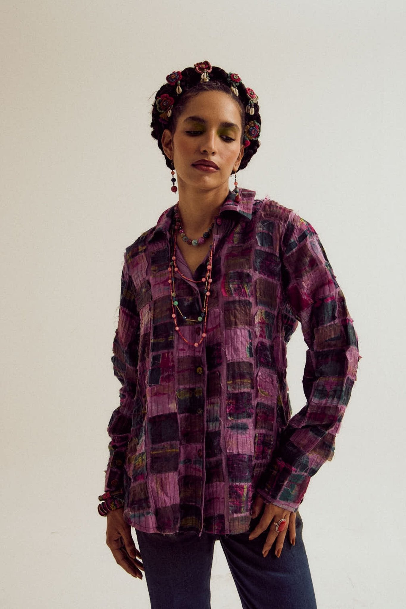 Lavender Shirt - Capisvirleo - Elahe