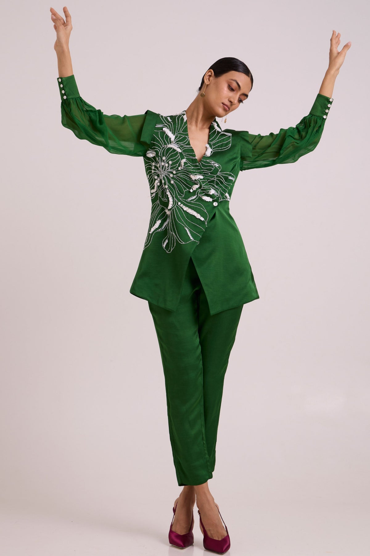 Kenzo Large Flower Blazer Set
