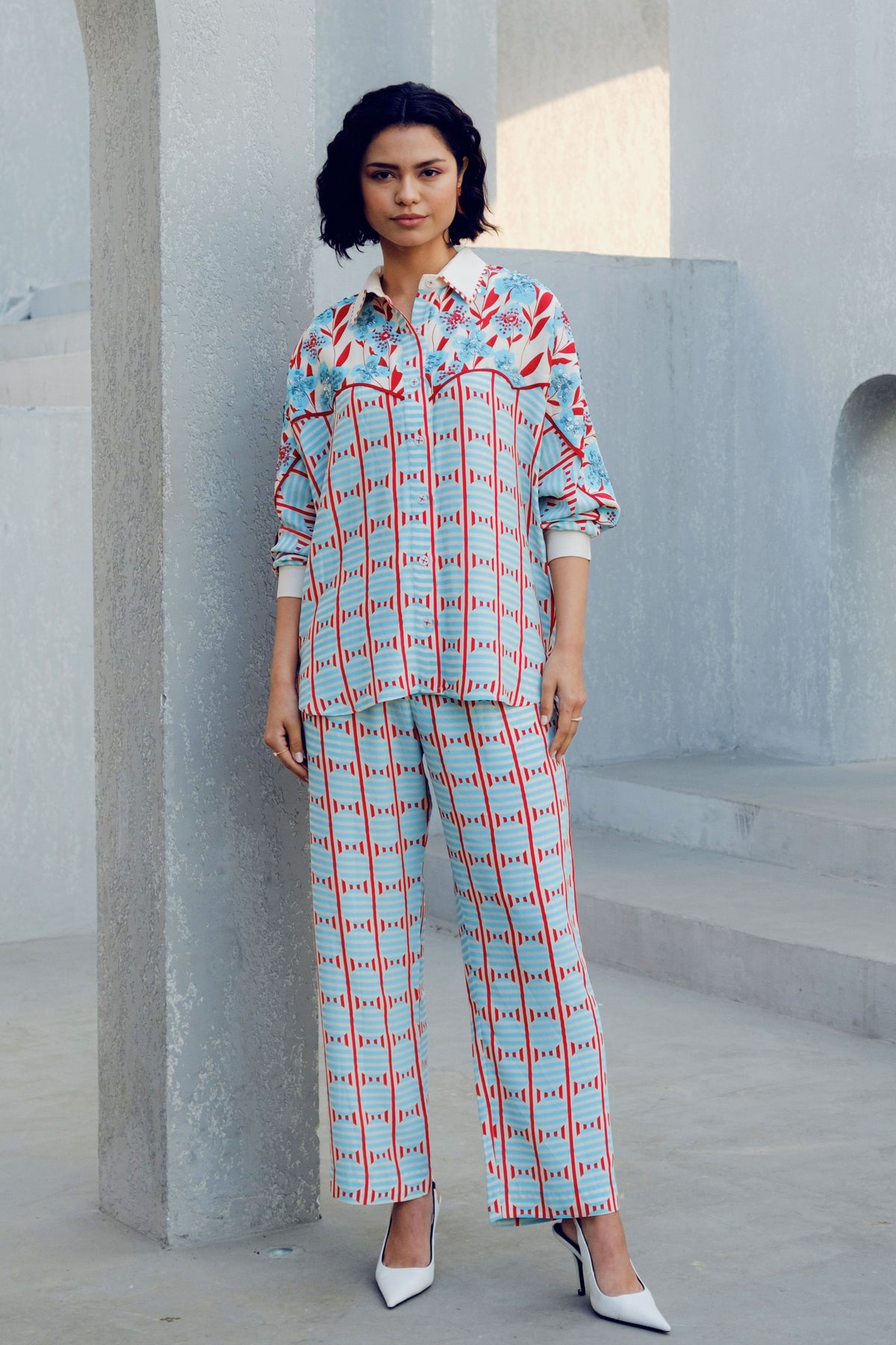 White Illusion Trouser