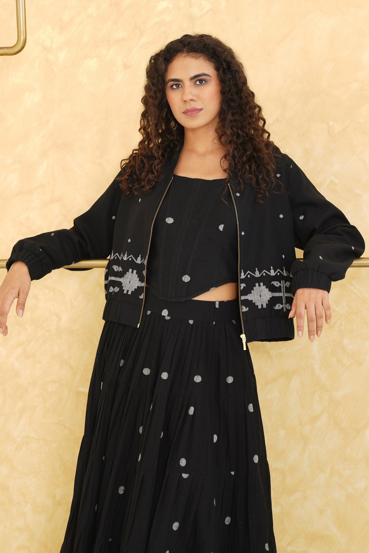 Black Sahara Jacket
