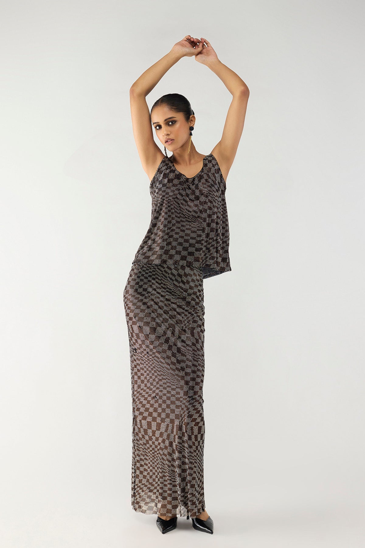 Bronze Illusion Skirt