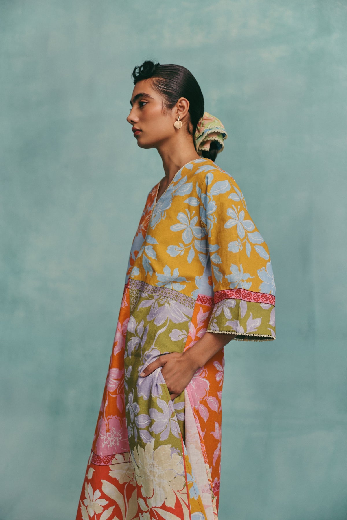 Patchwork Multi Kurta Set
