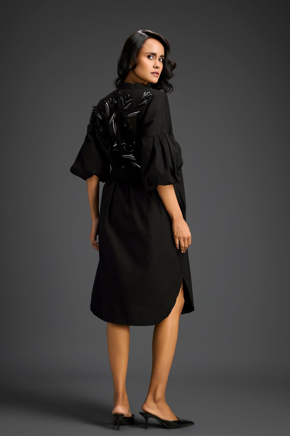 Black Shirt Dress