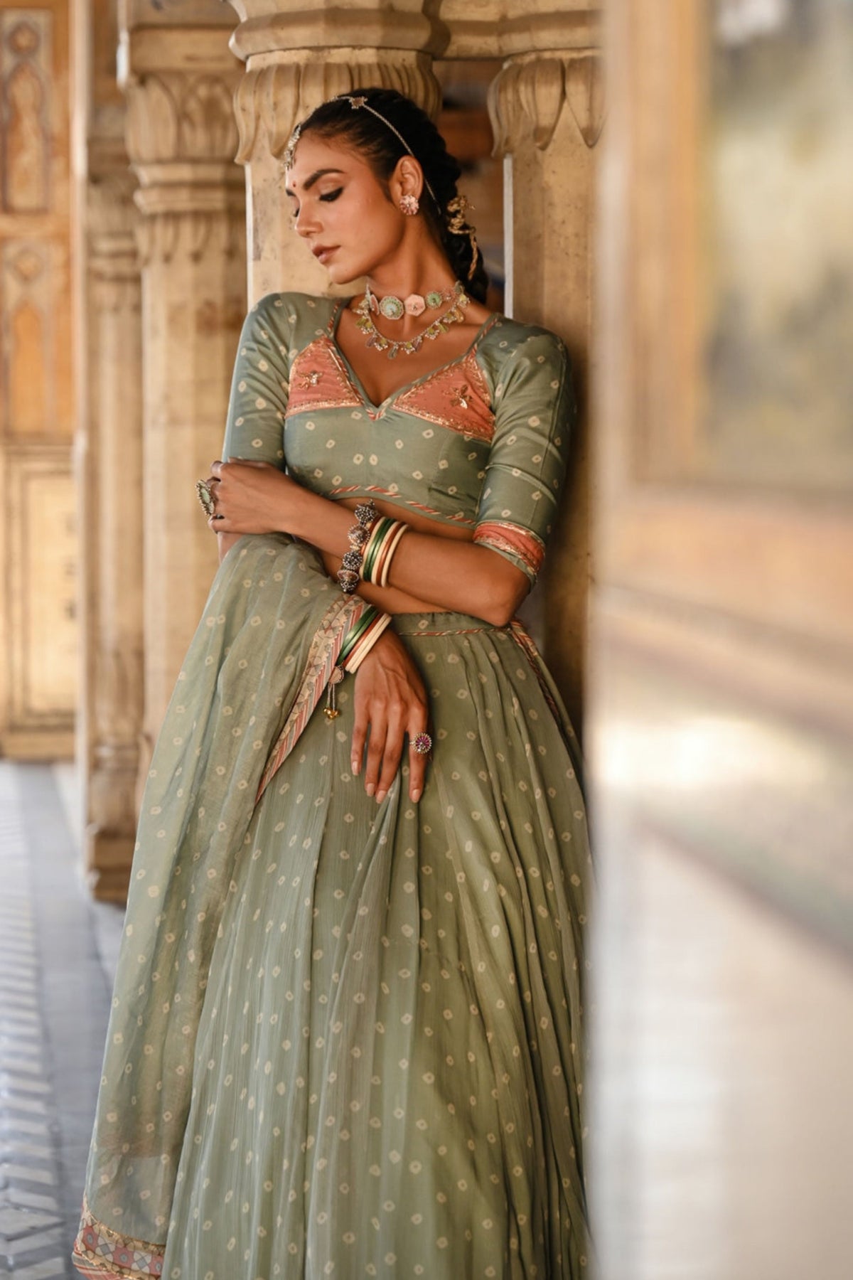 Badal Mahal Lehenga Set