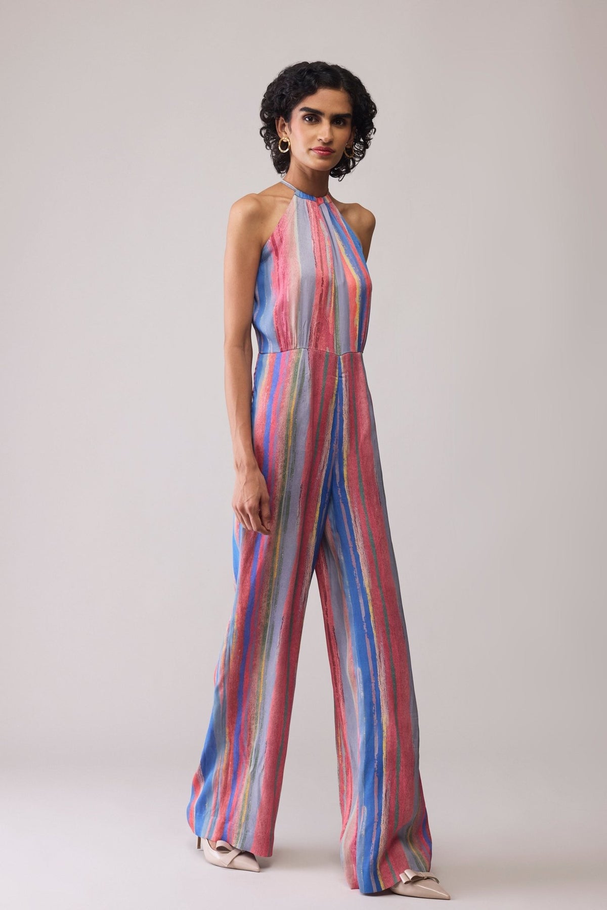 Lara Striped Jumpsuit - Bunka - Elahe