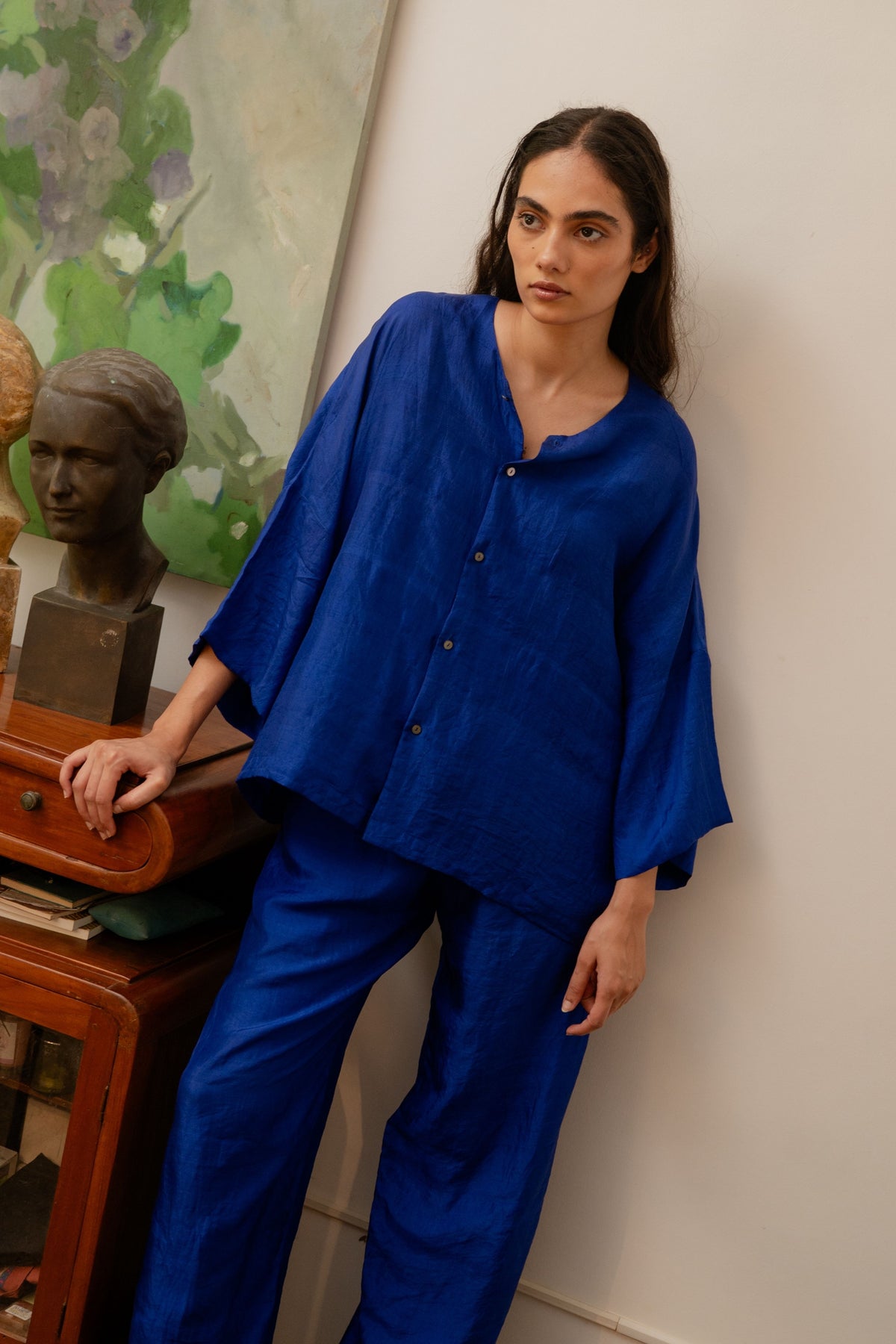 Ink Blue Zanna Top