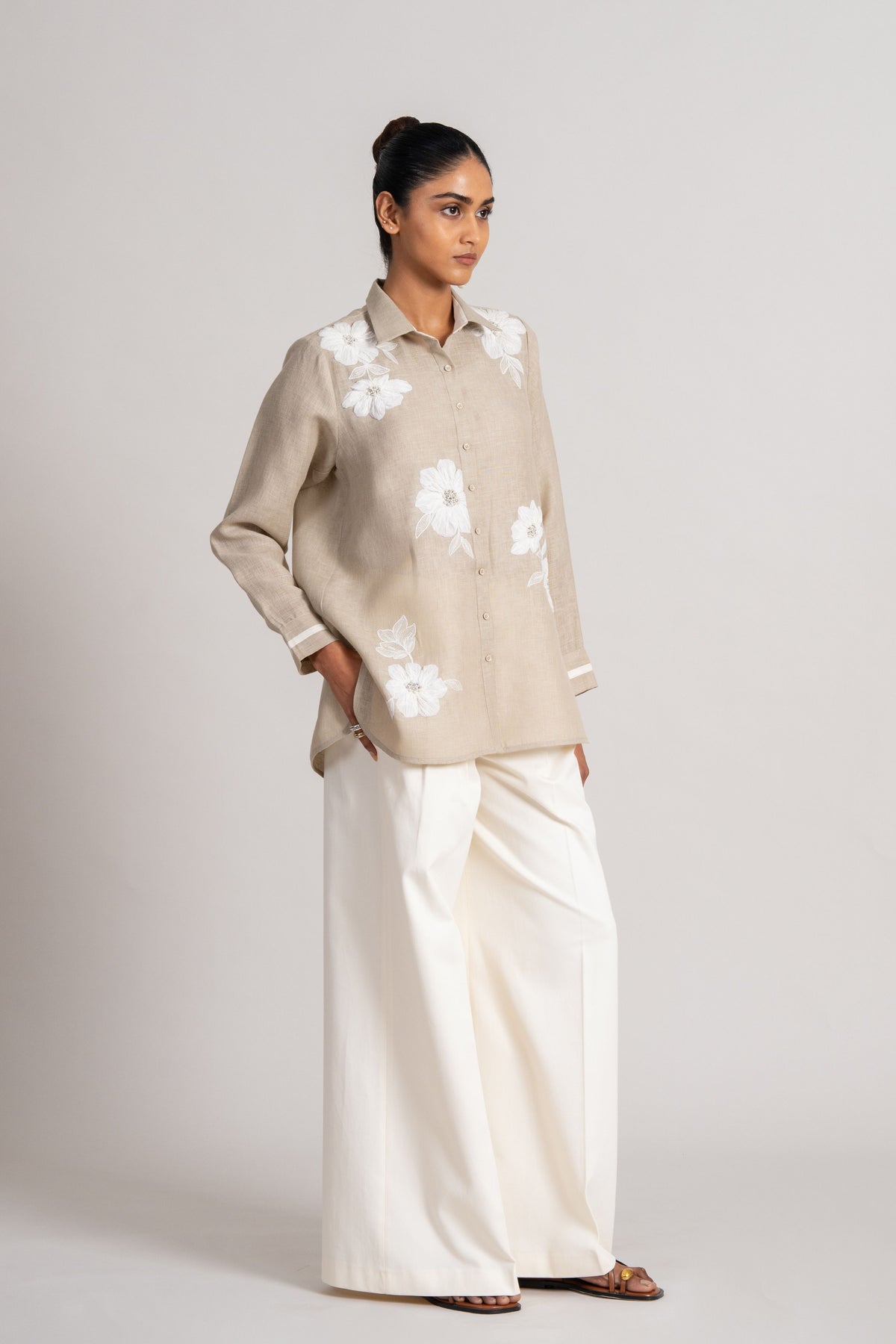 Aura Front Open Shirt