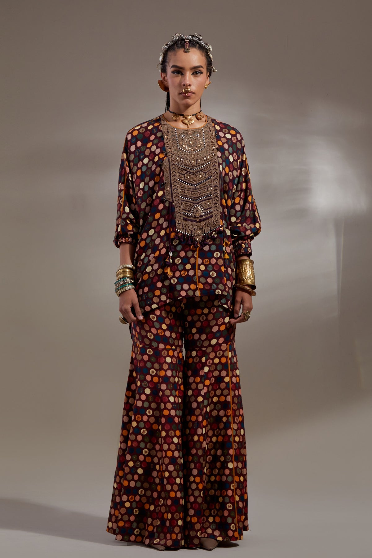 Kuru Trapeze Kurta Set