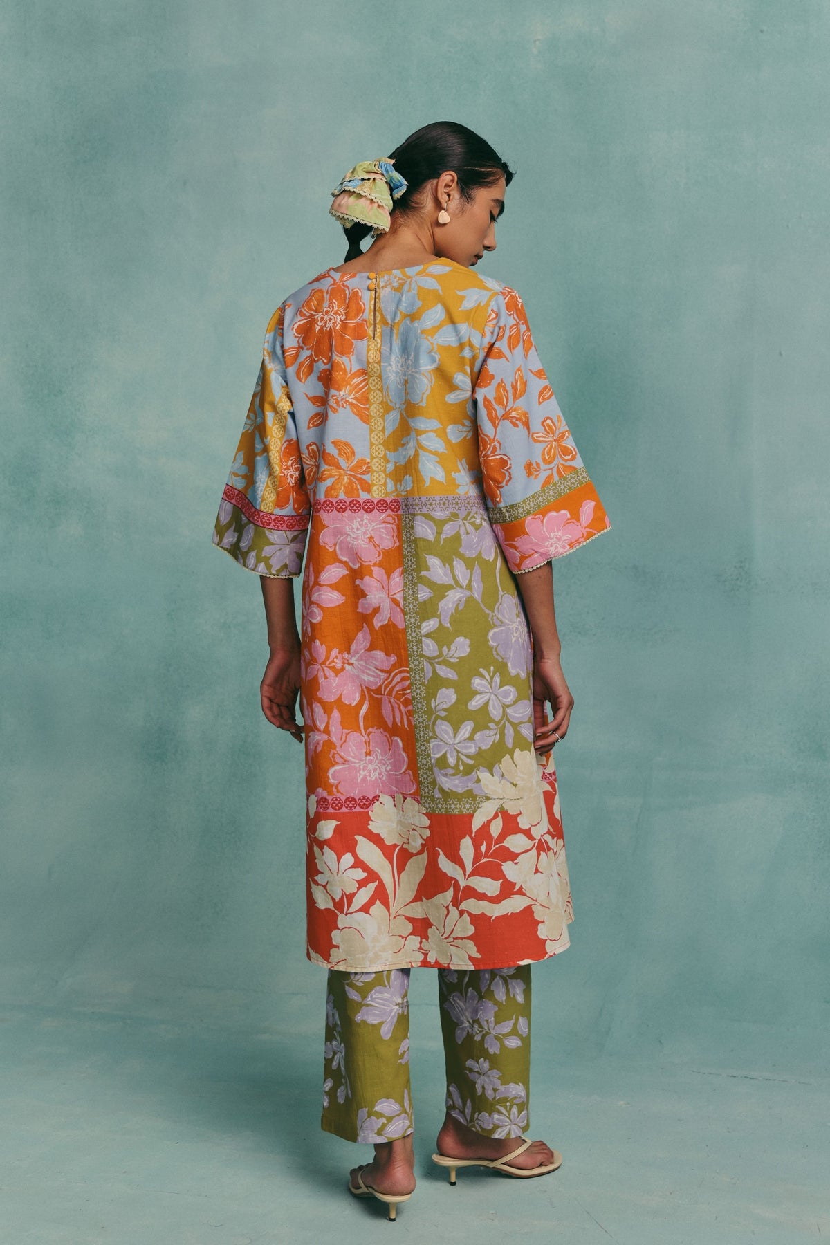Patchwork Multi Kurta Set