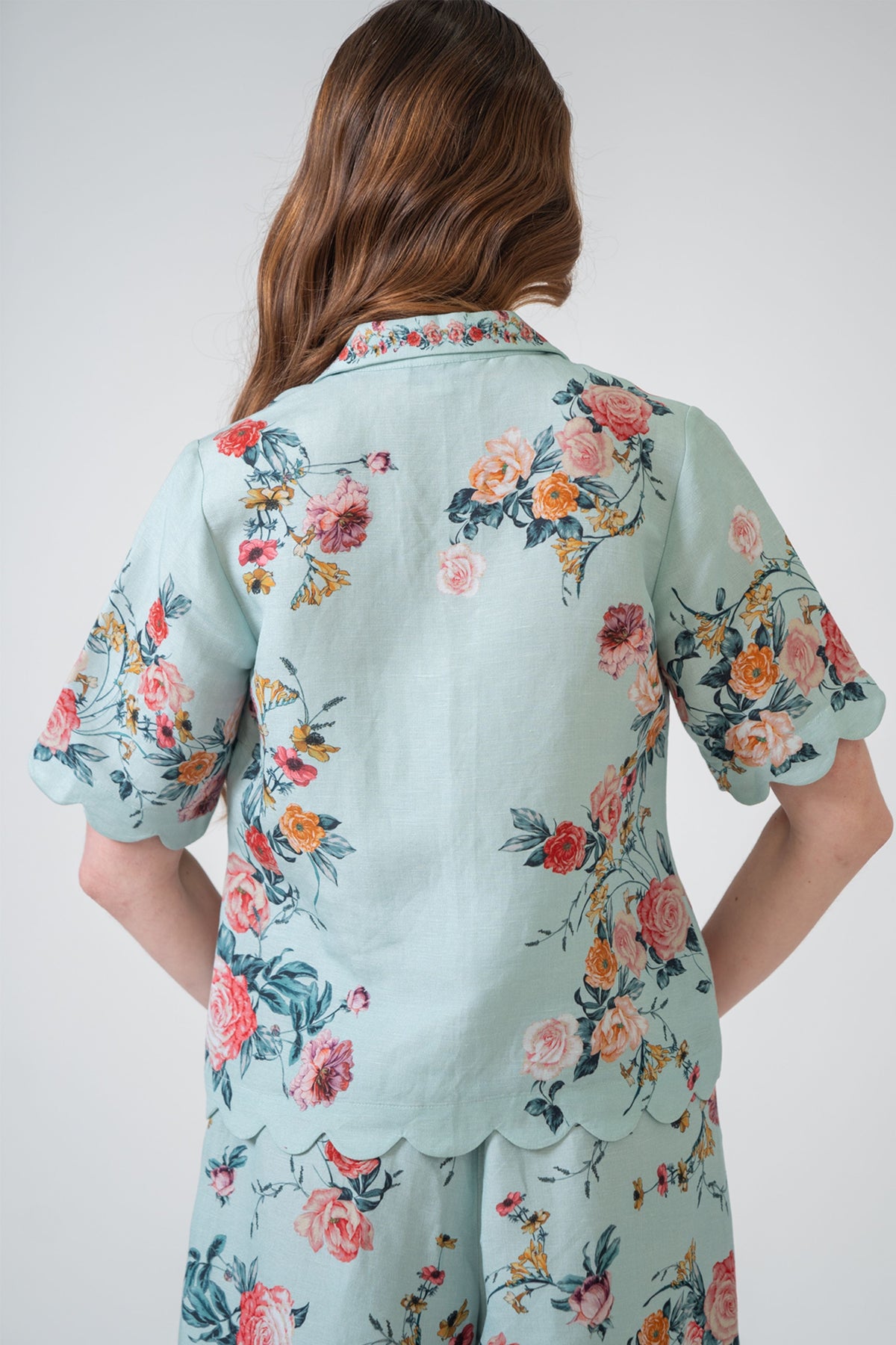 Liora Scalloped Shirt