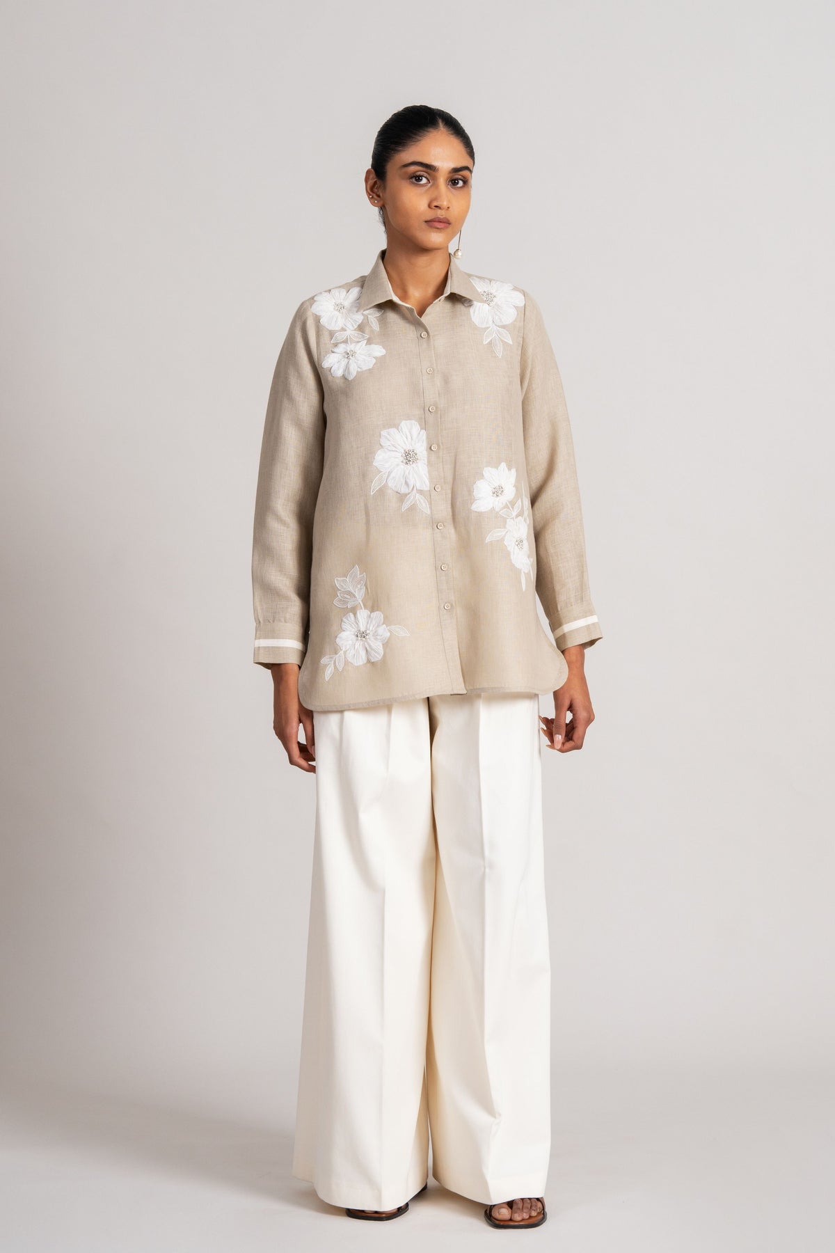 Aura Front Open Shirt