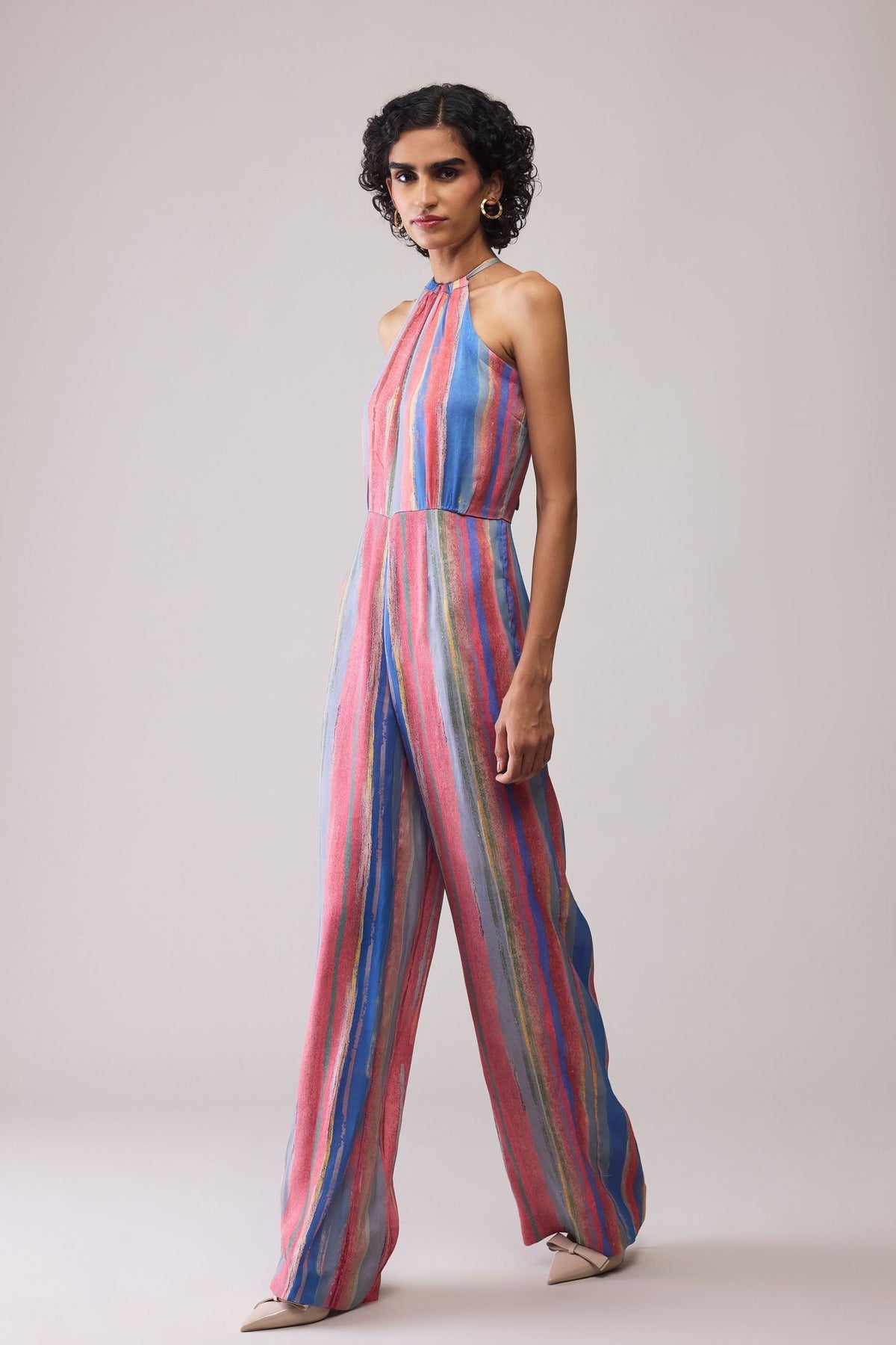 Lara Striped Jumpsuit - Bunka - Elahe