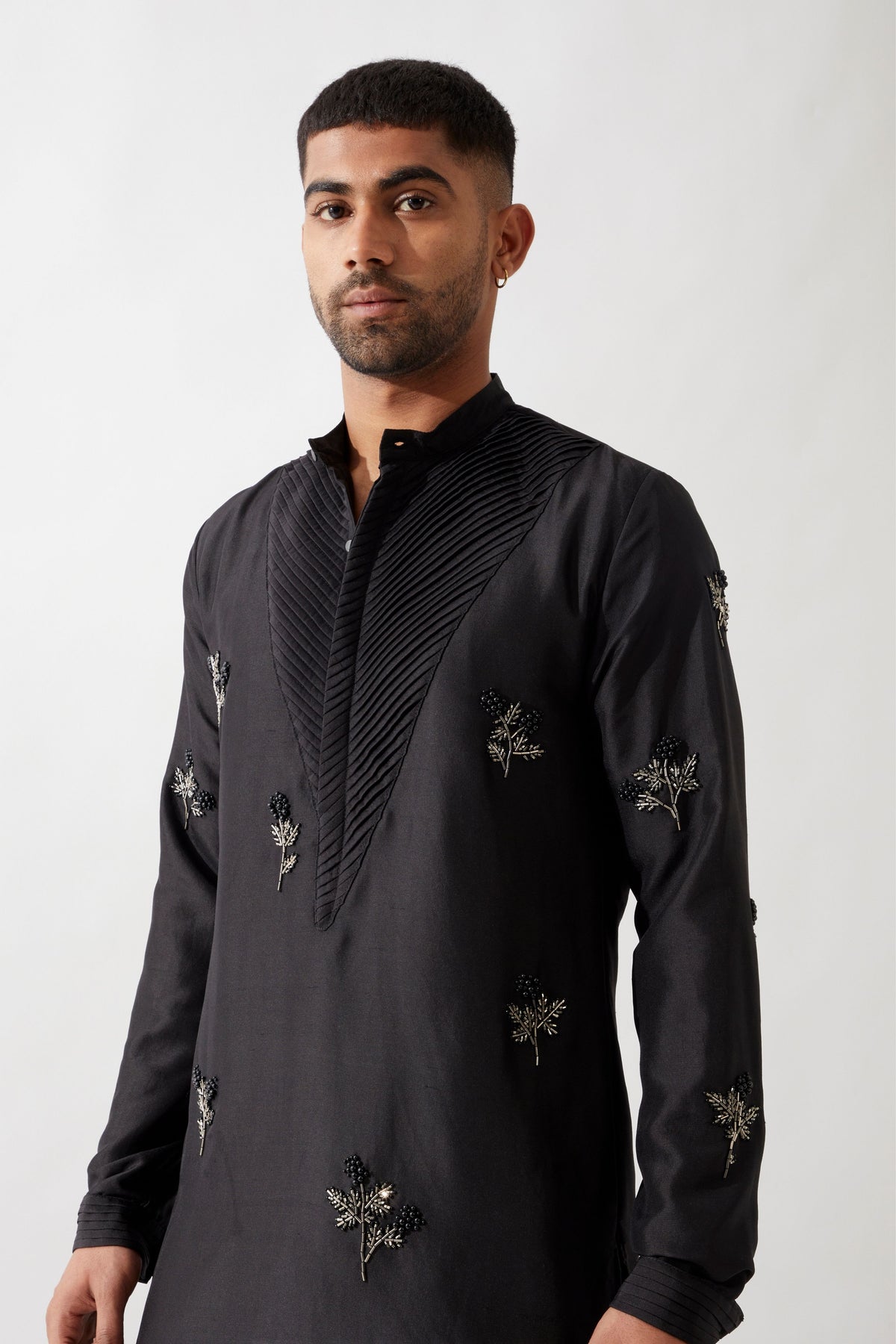 Nash Black Kurta Set