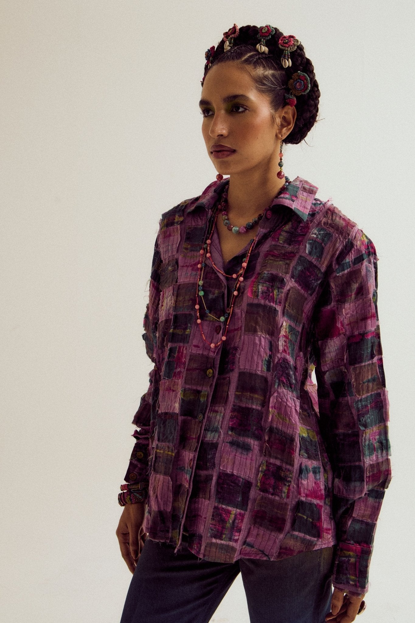 Lavender Shirt - Capisvirleo - Elahe