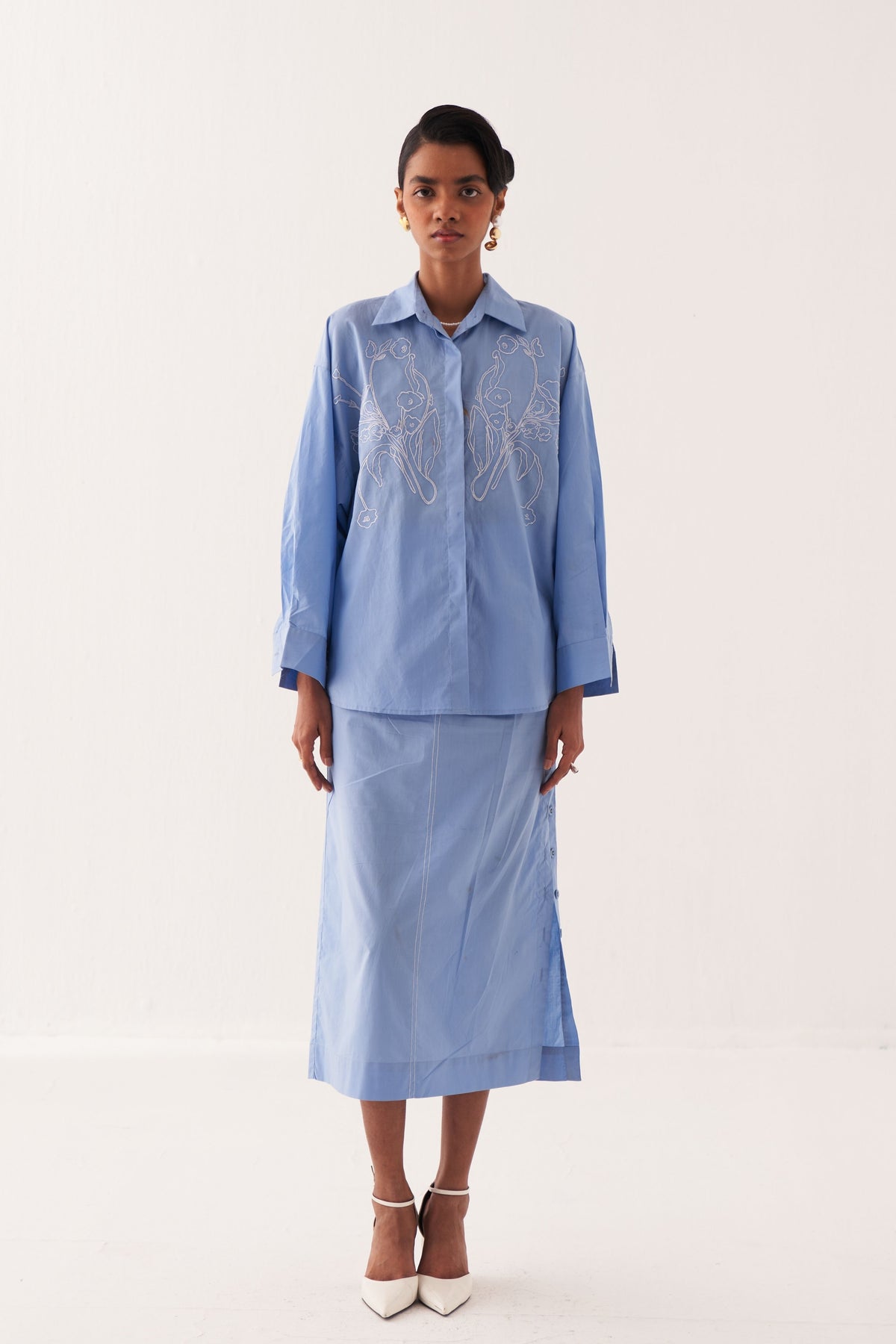 Sky Skirt Set