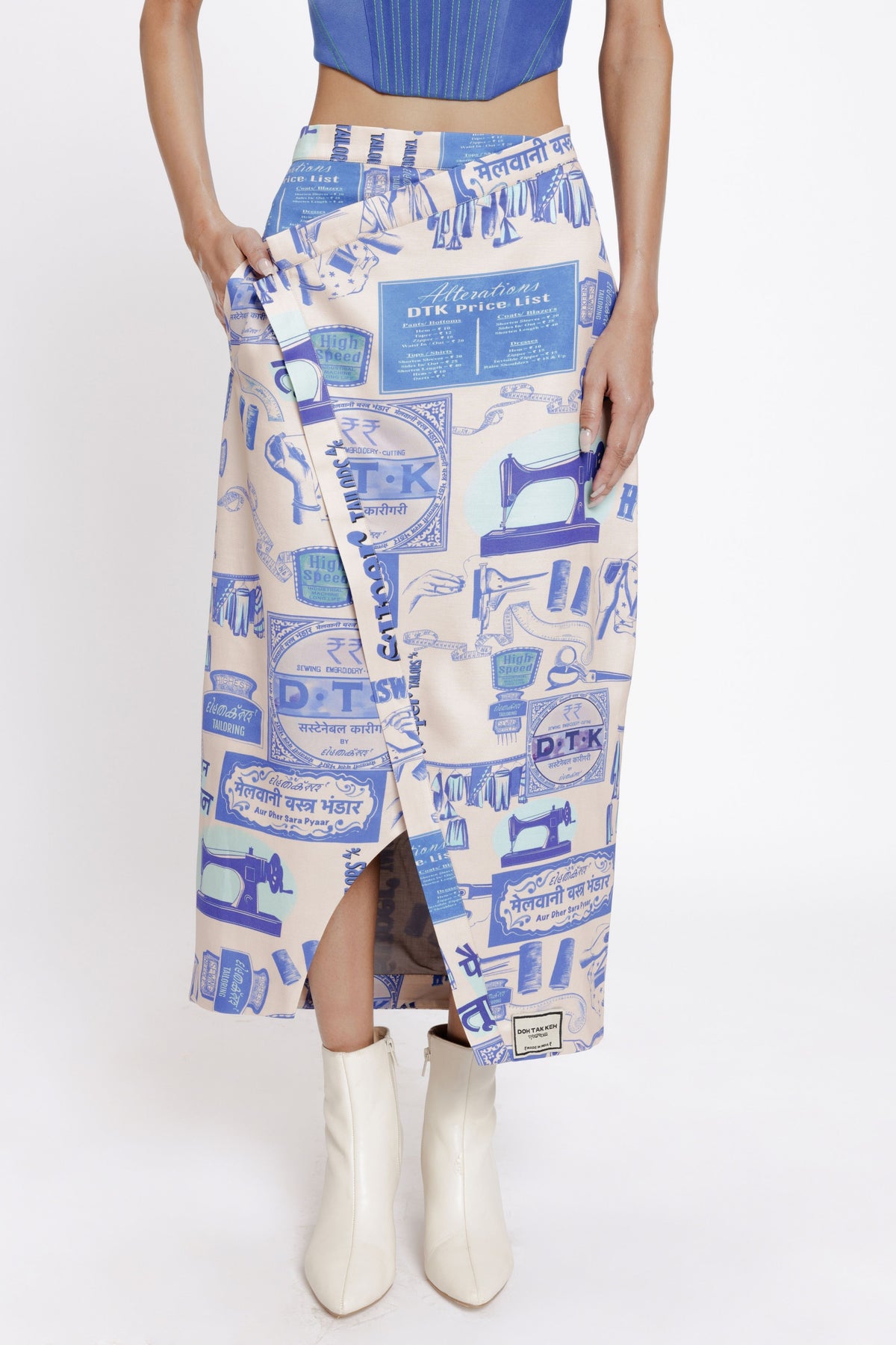 Karkhana Wrap Skirt