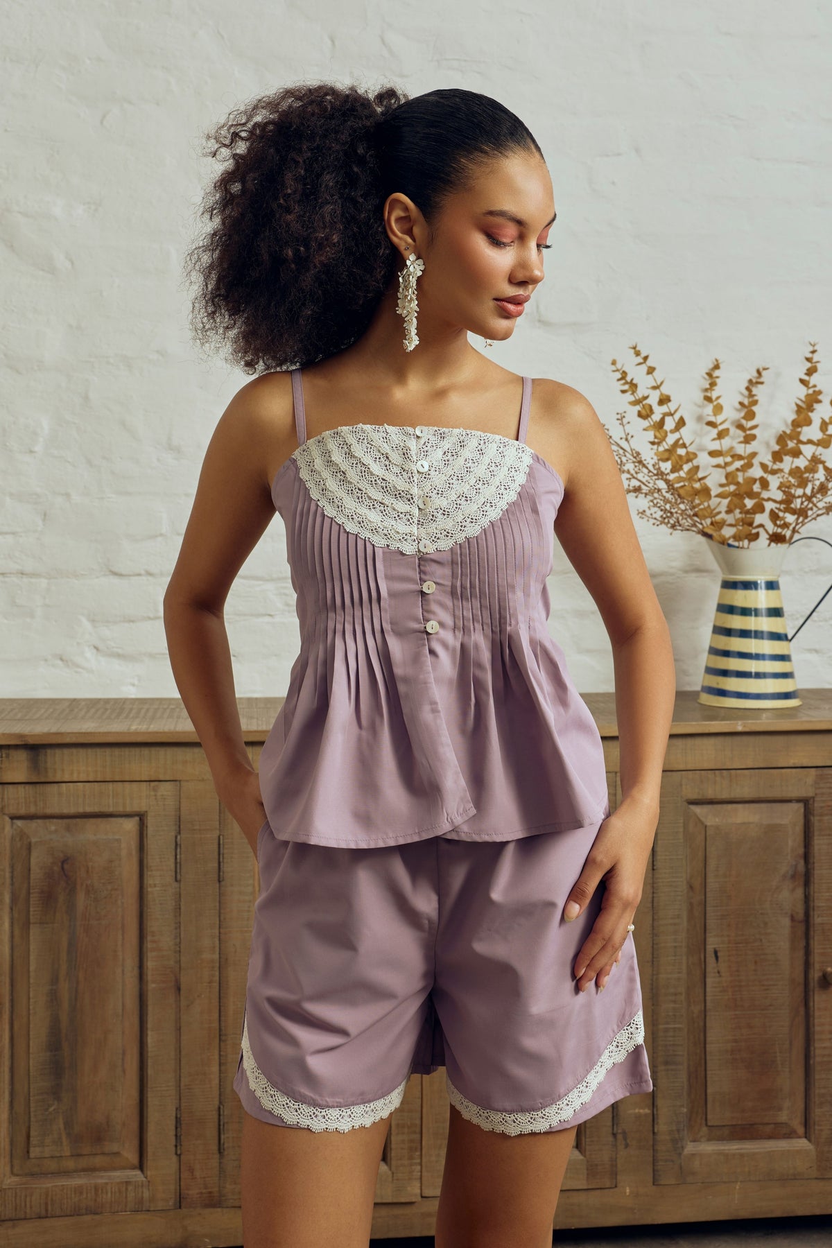 Lilac Bloom Co-Ord Set