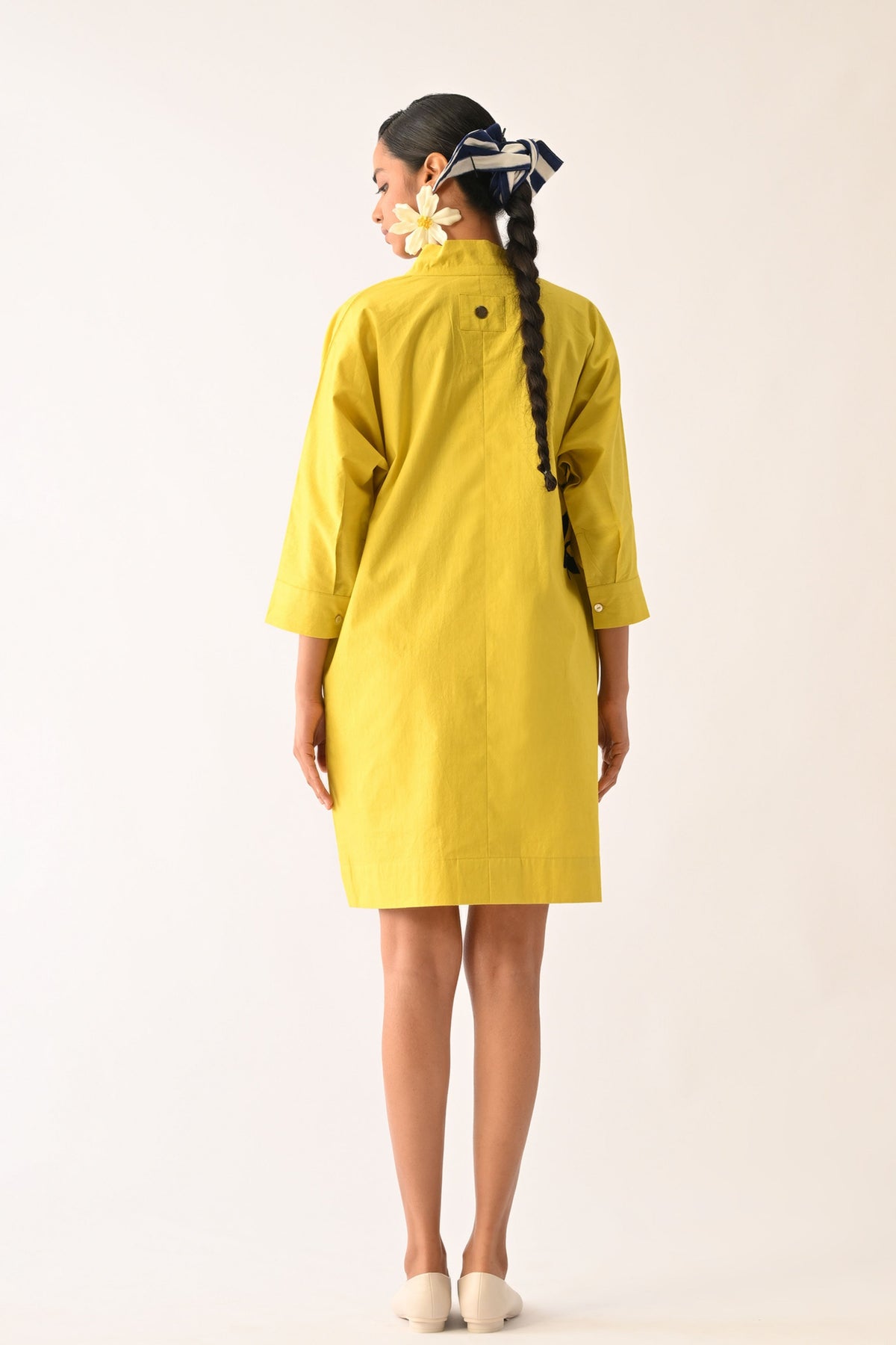 Mono Citrus Sicily Applique Dress