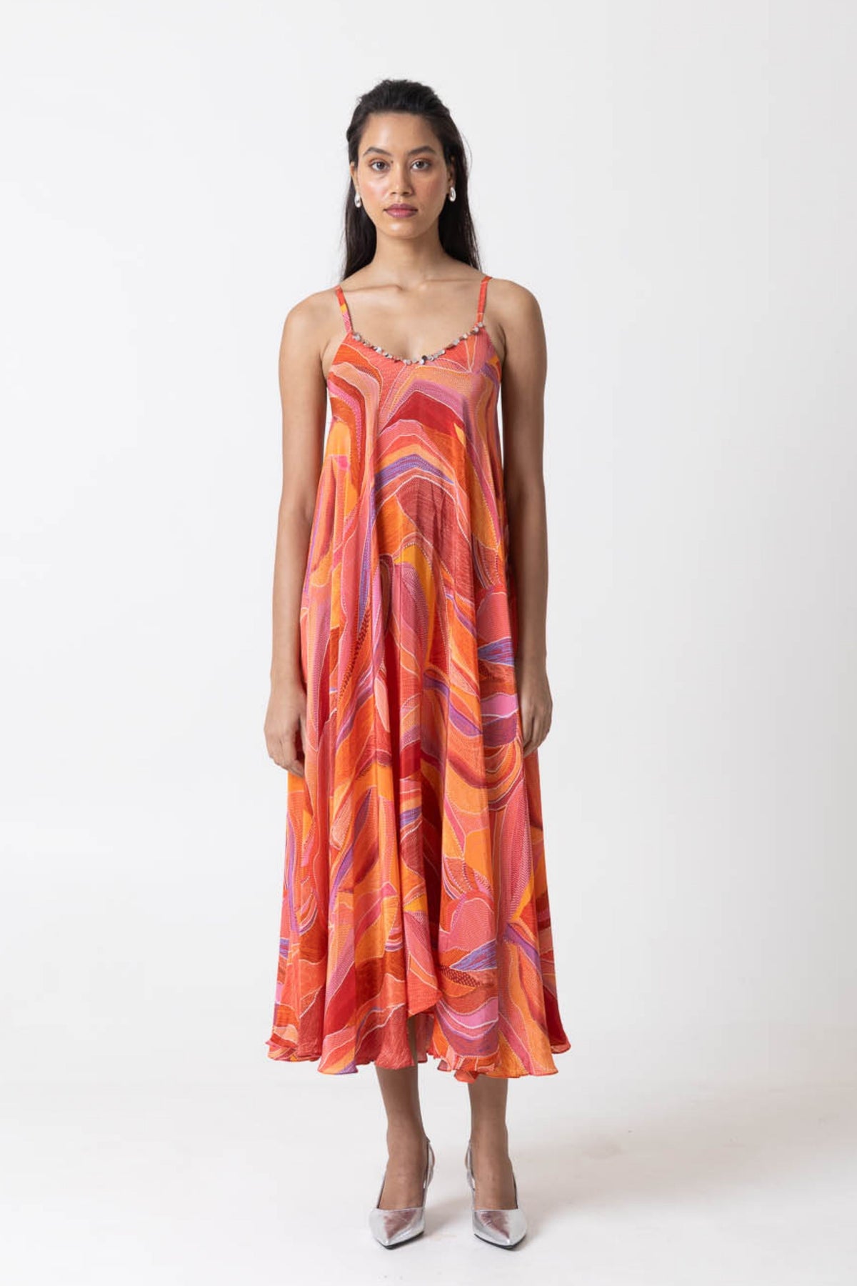 Citrus Strappy Dress