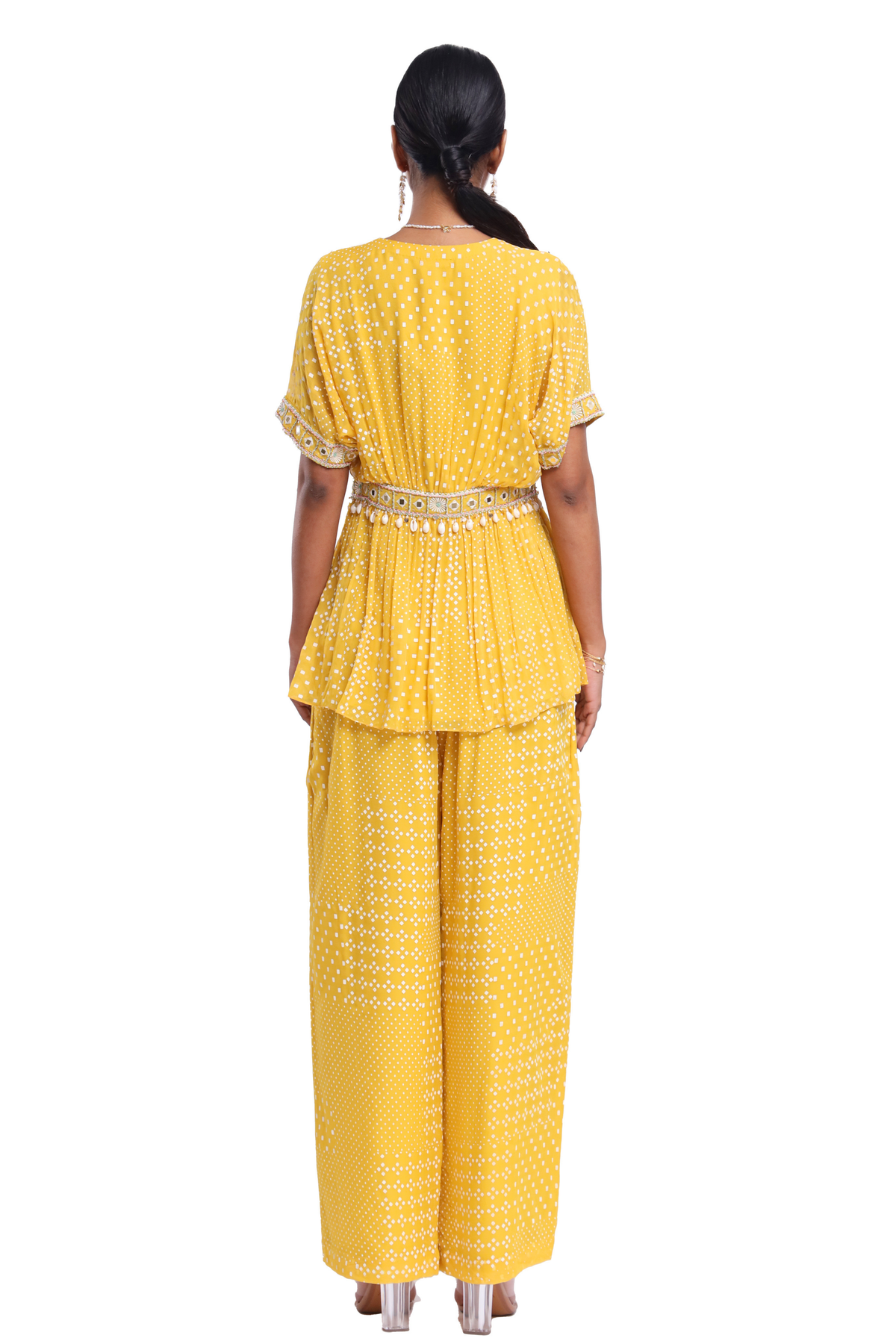 Yellow Asil Set